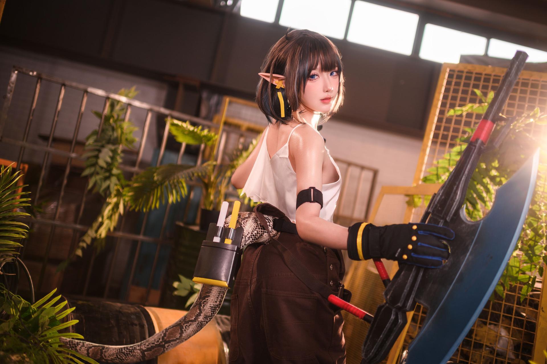 图片[3]Xiuren秀人写真高清美女套图写真下载-看套图[COSPLAY]阿包也是兔娘 – 明日方舟 森蚺Xiuren秀人写真高清美女套图写真下载-看套图看套图