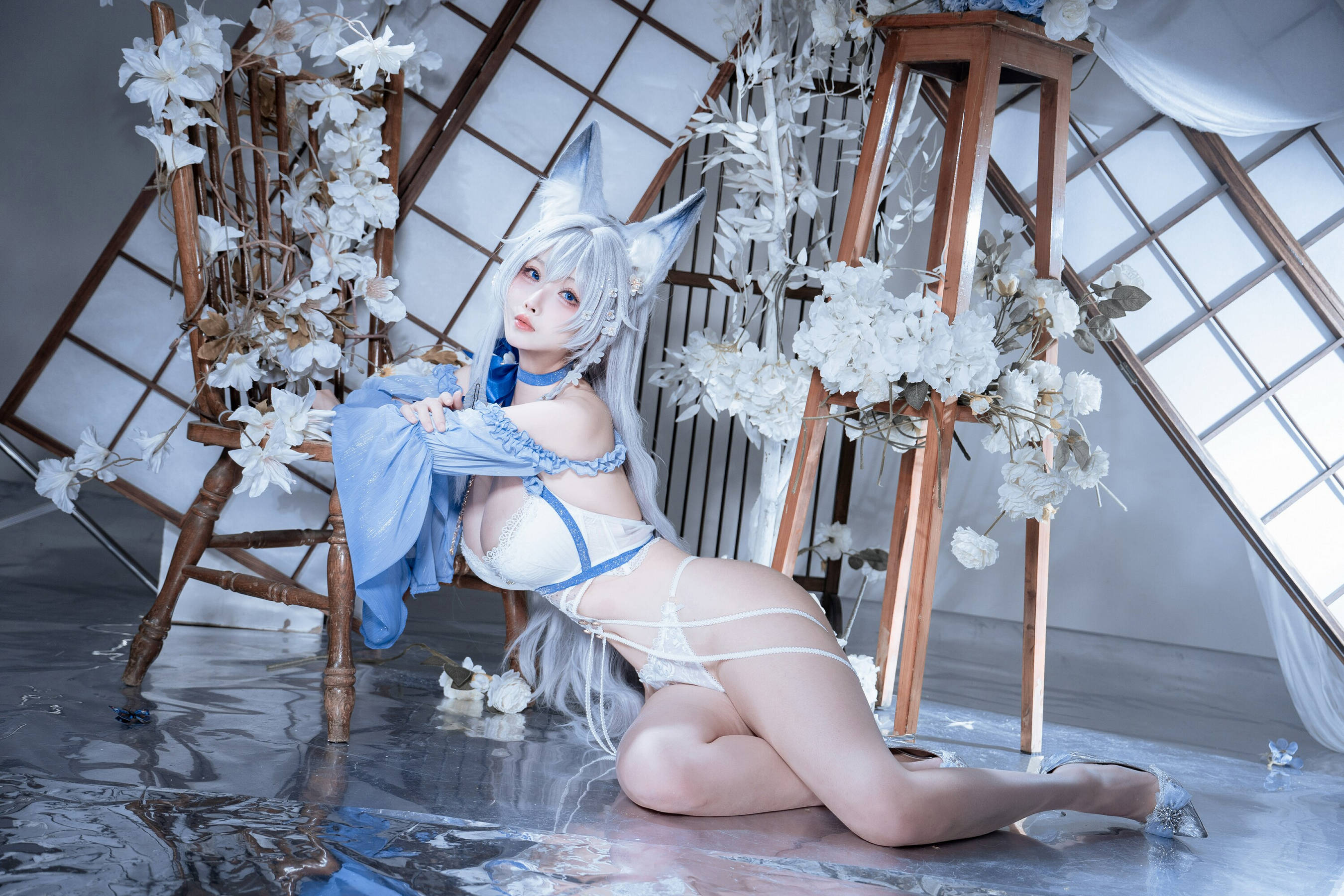 图片[5]-[COSPLAY]rioko凉凉子 – 碧蓝航线 水色夏日信浓-看套图