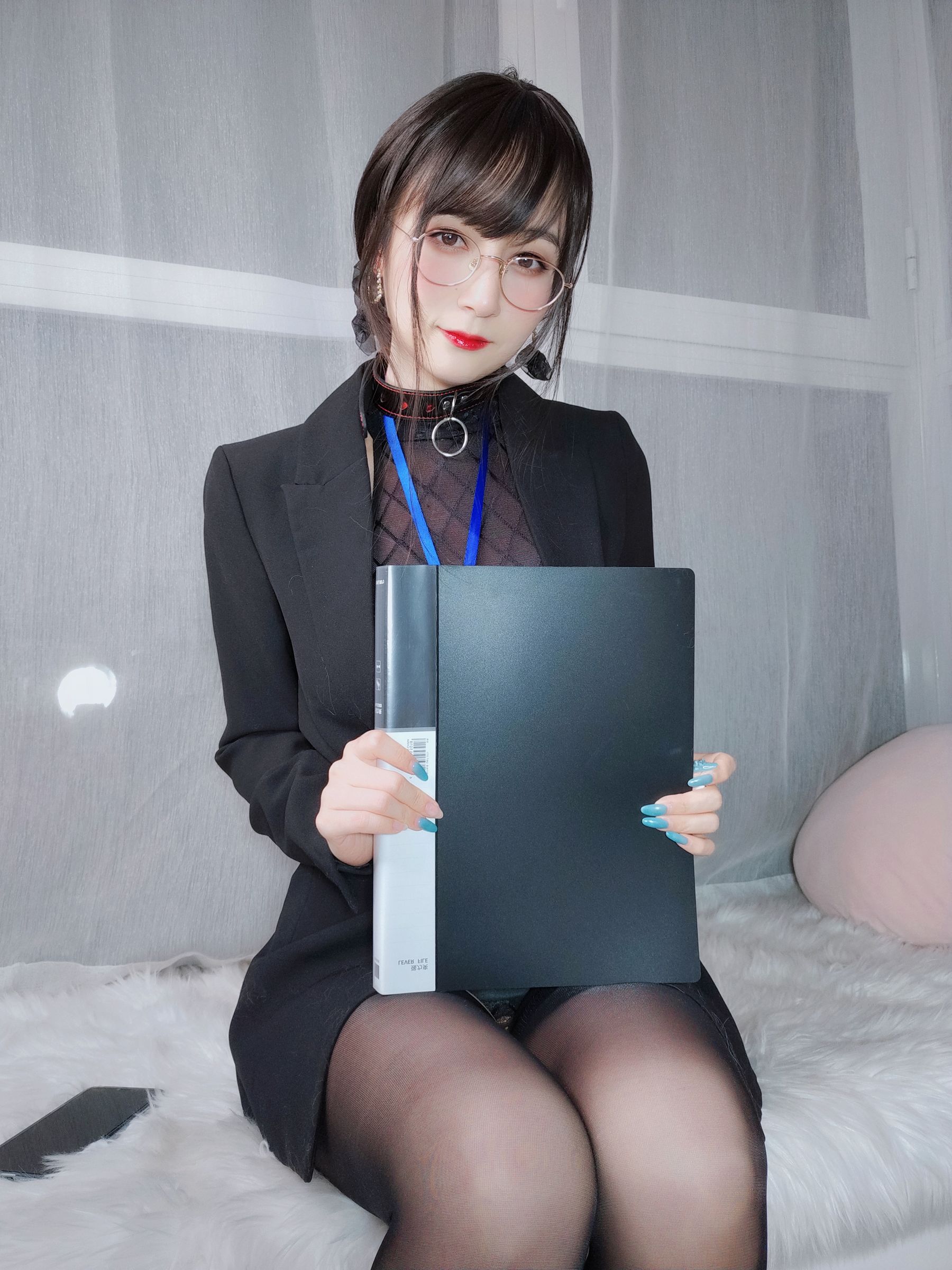 图片[4]-[COSPLAY] Coser小姐姐白银 – 黑丝情趣-看套图