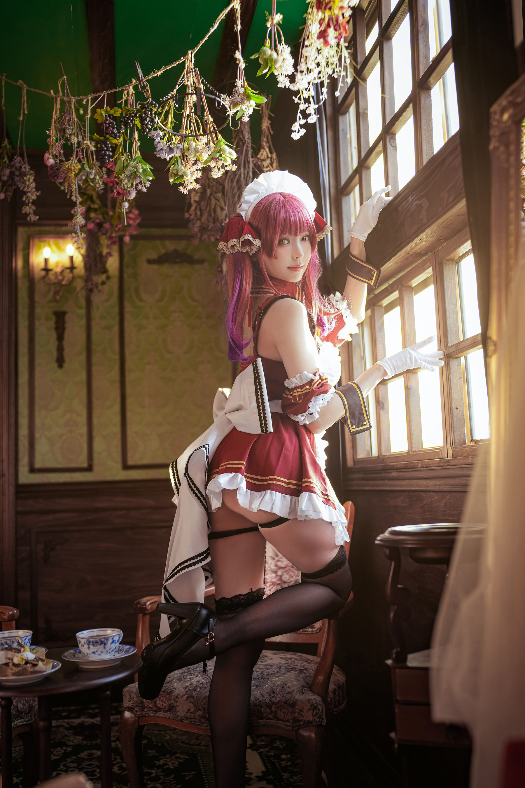 [COSPLAY] Ely_eee(ElyEE子) – B-Hoshou Marine Maid-看套图