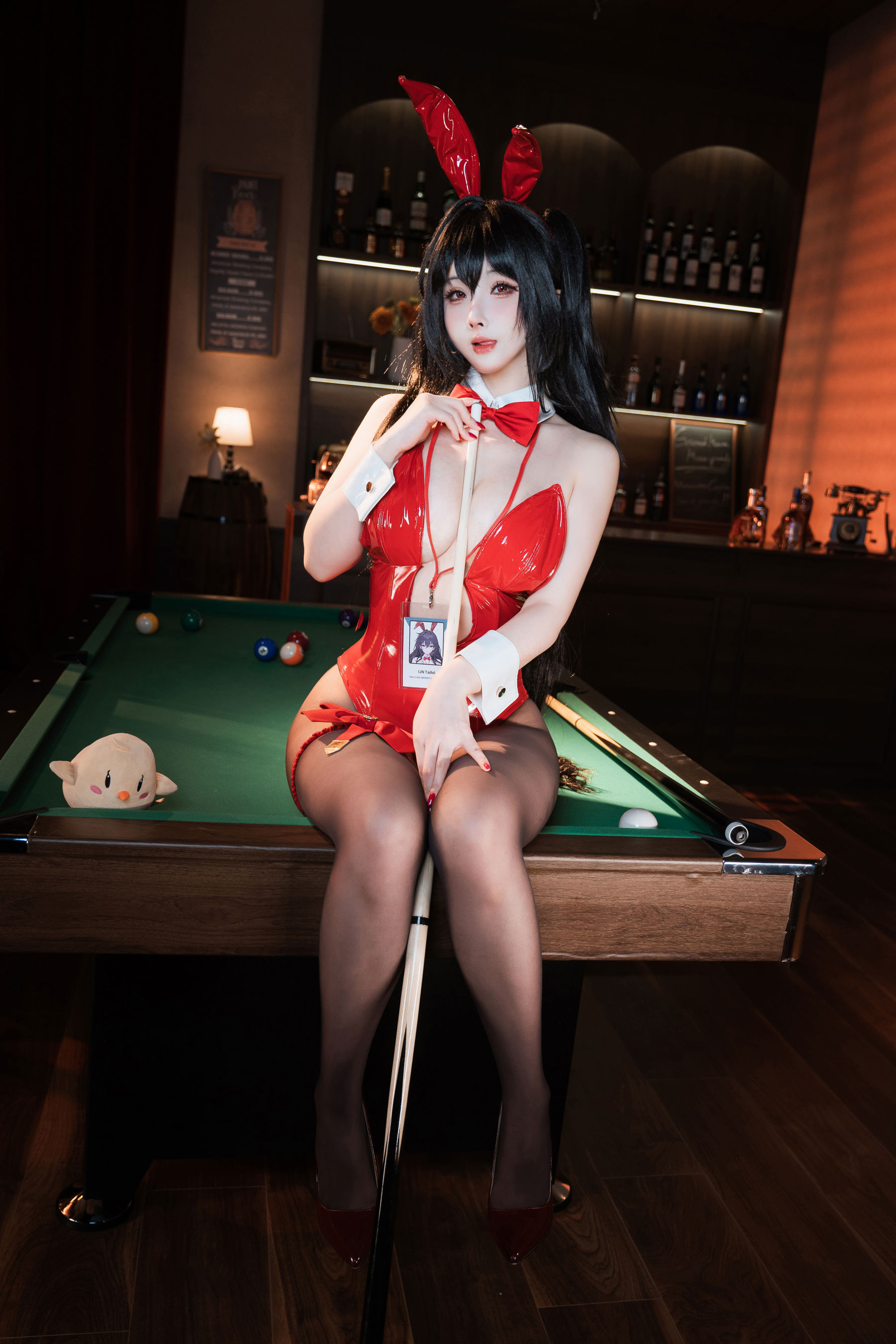 图片[3]-[COSPLAY]rioko凉凉子 – 碧蓝航线 大凤 桌球兔女郎-看套图