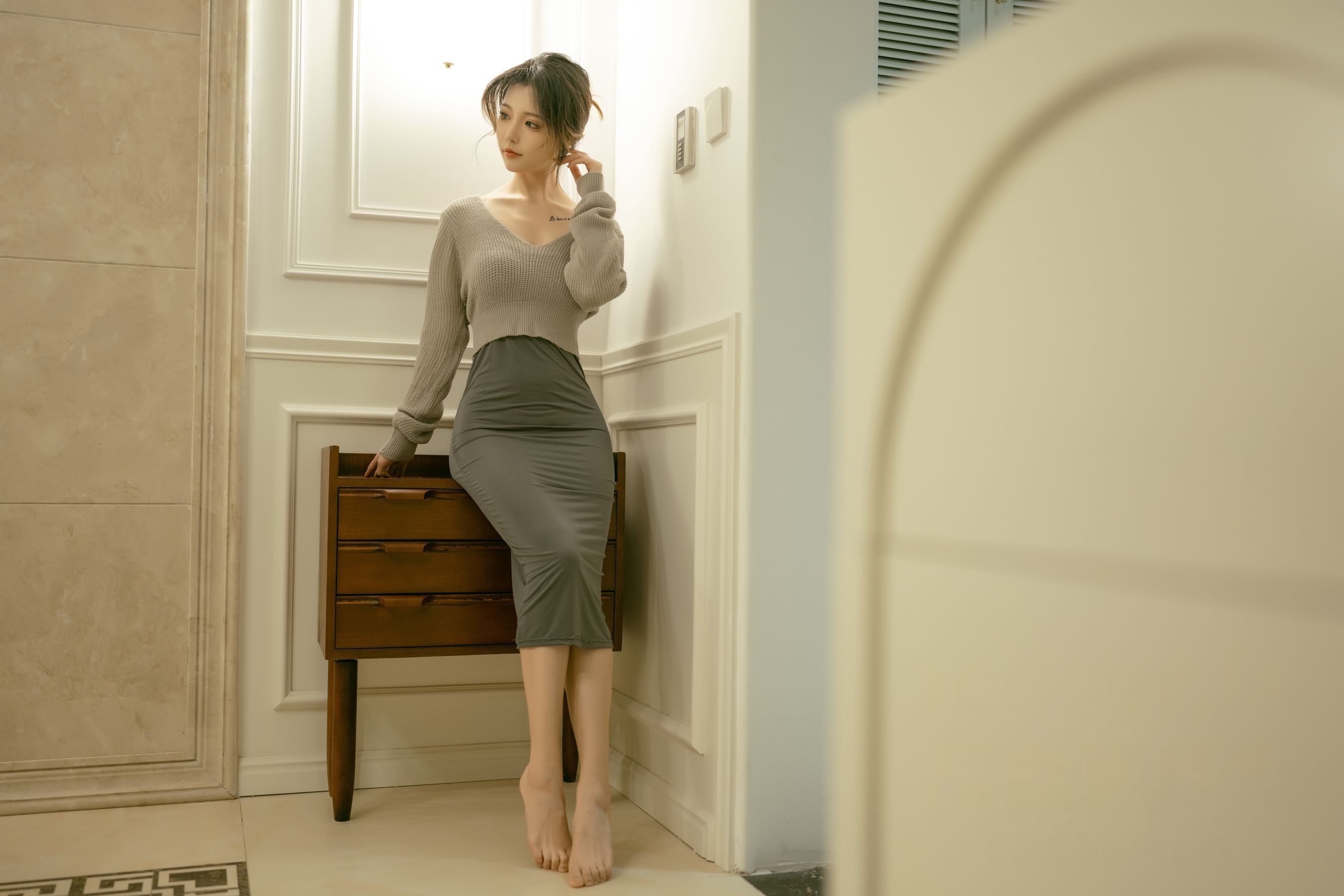 图片[2]-[COSPLAY]桃良阿宅 – 晚餐后-看套图
