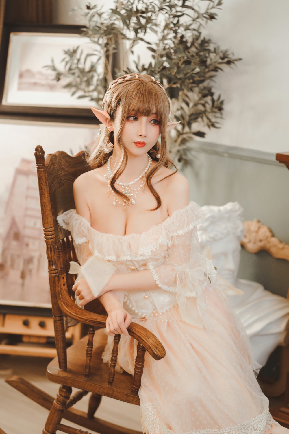 [COSPLAY]rioko凉凉子 – 精灵姐姐-看套图