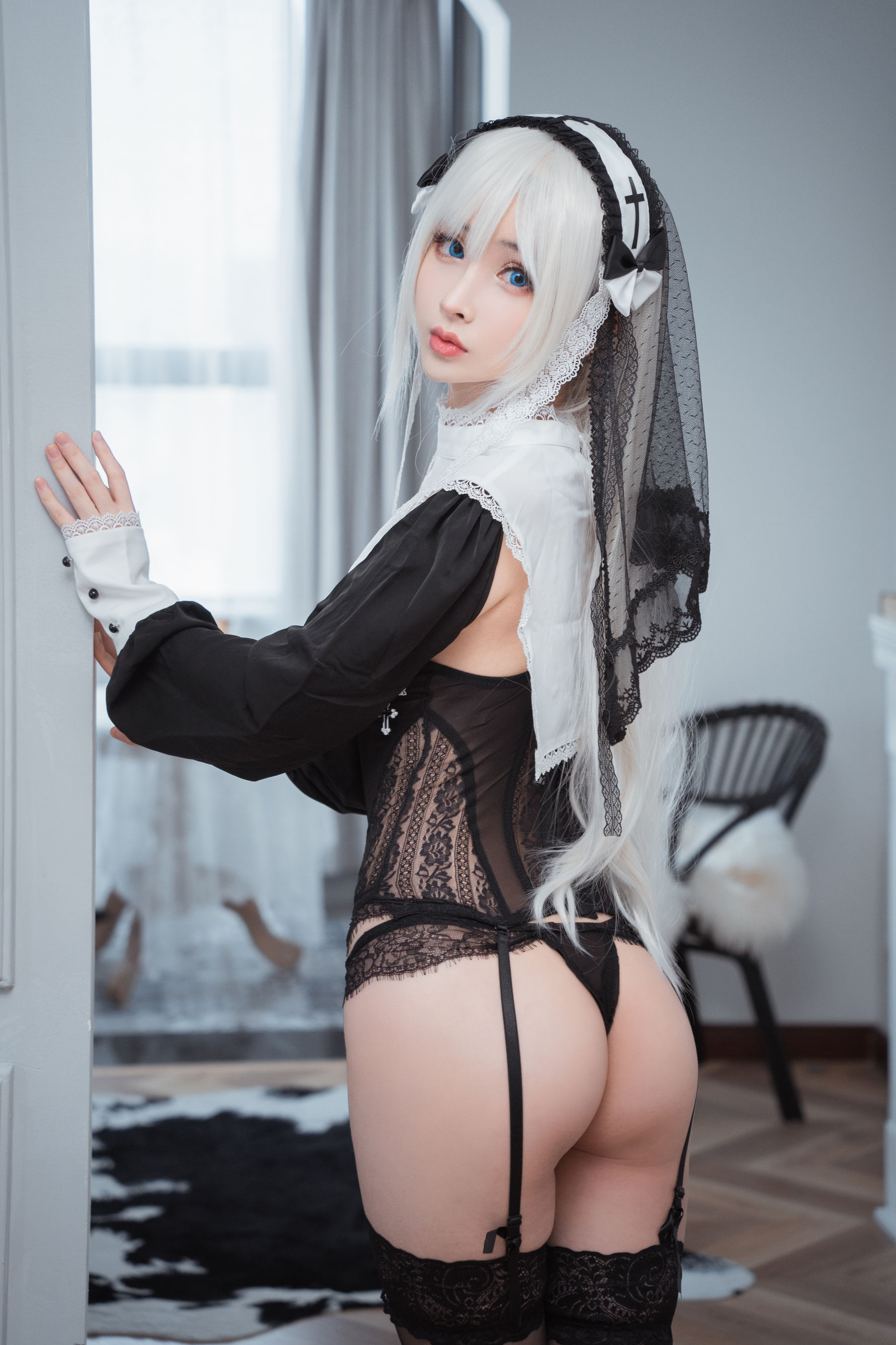 图片[4]-[COSPLAY]rioko凉凉子 – 兼职是修女的兔子小姐-看套图