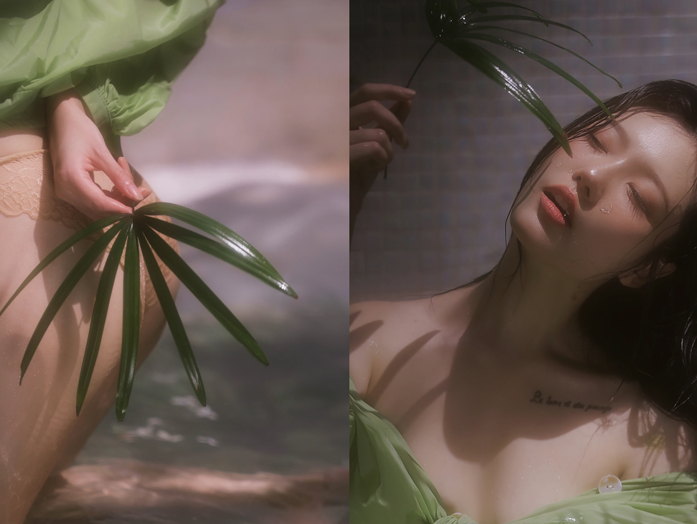 [COSPLAY]桃良阿宅 – 绿意-看套图
