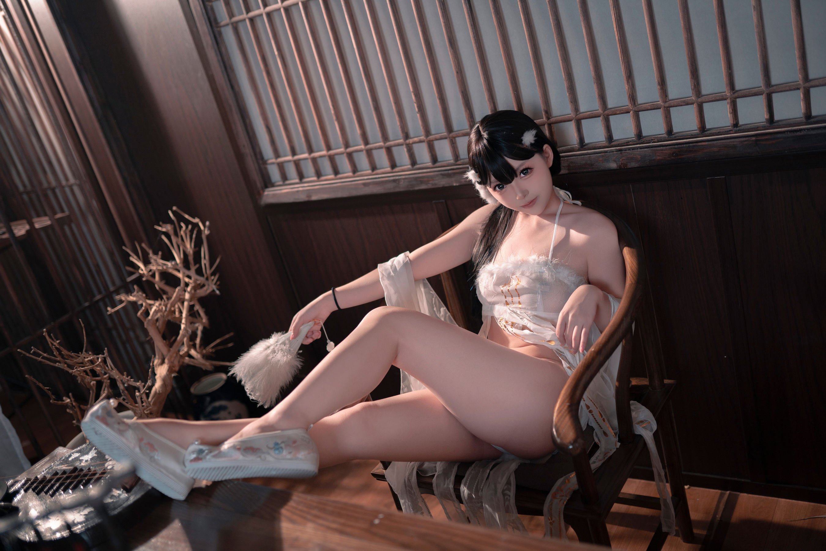 图片[4]-[COSPLAY] Bangni邦尼 古风兔子精-看套图