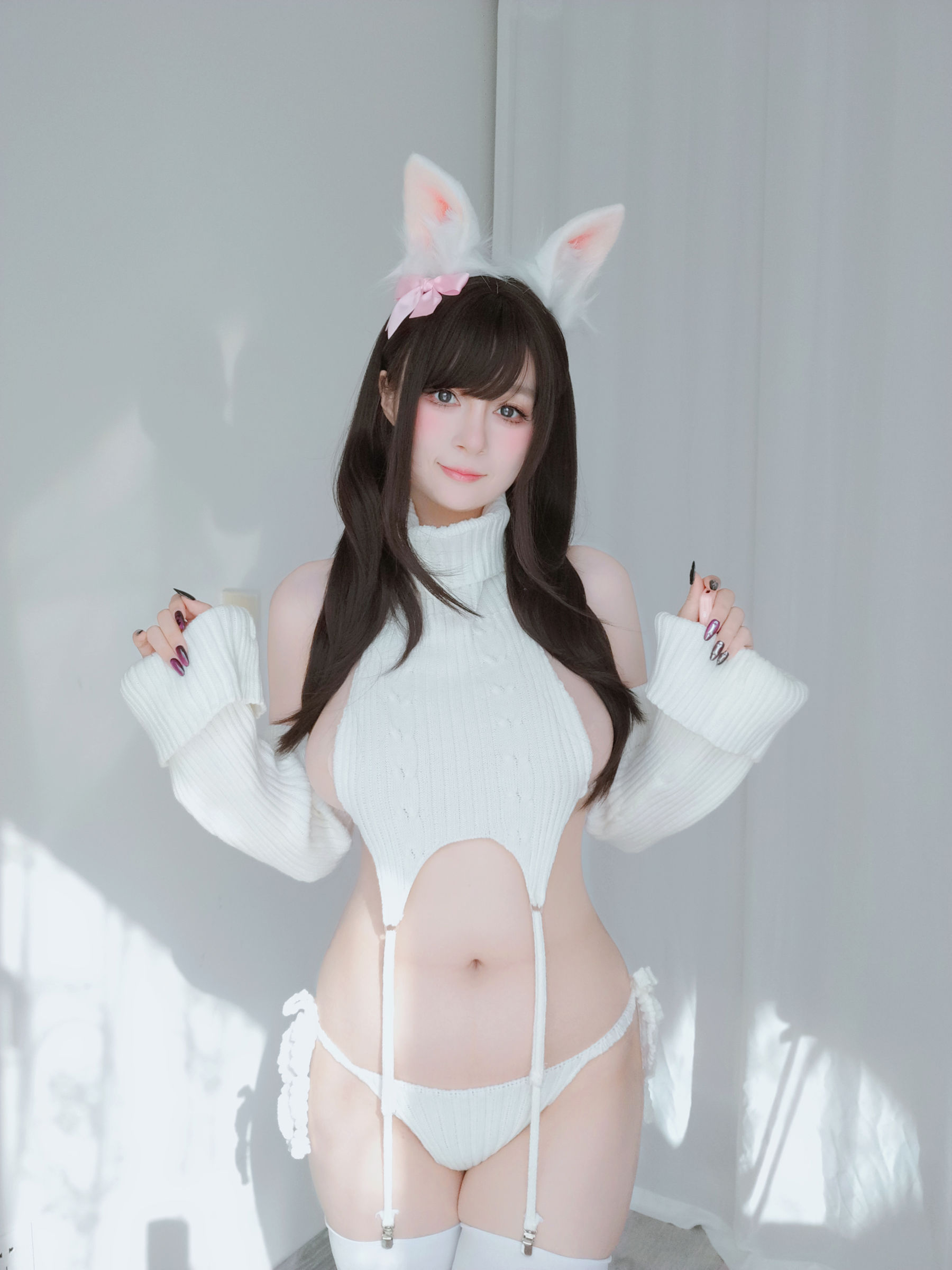 图片[2]Xiuren秀人写真高清美女套图写真下载-看套图[COSPLAY] Coser小姐姐白银 – 小兔子Xiuren秀人写真高清美女套图写真下载-看套图看套图