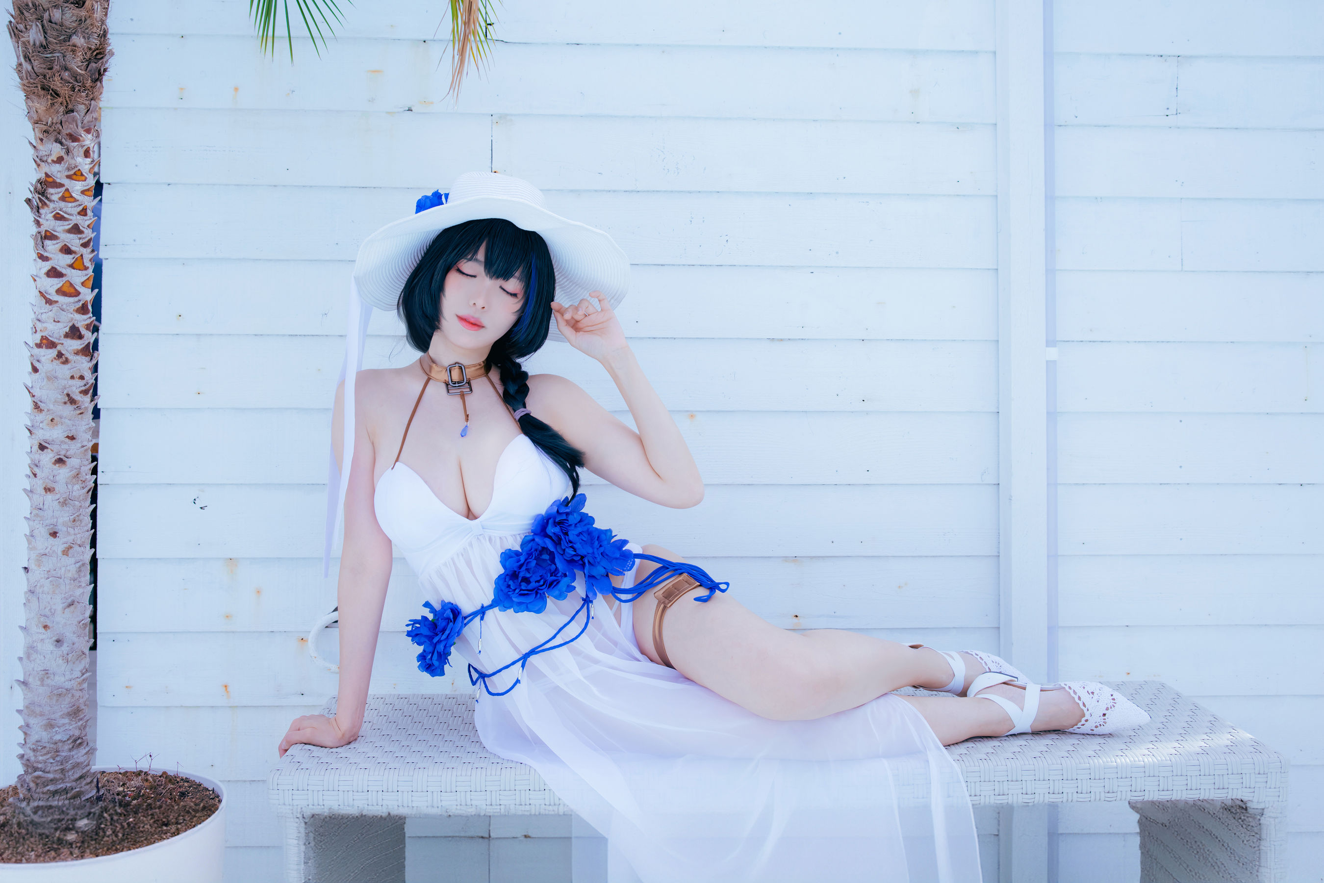 [COSPLAY] Ely_eee(ElyEE子) – Mary Bay Goddess-看套图
