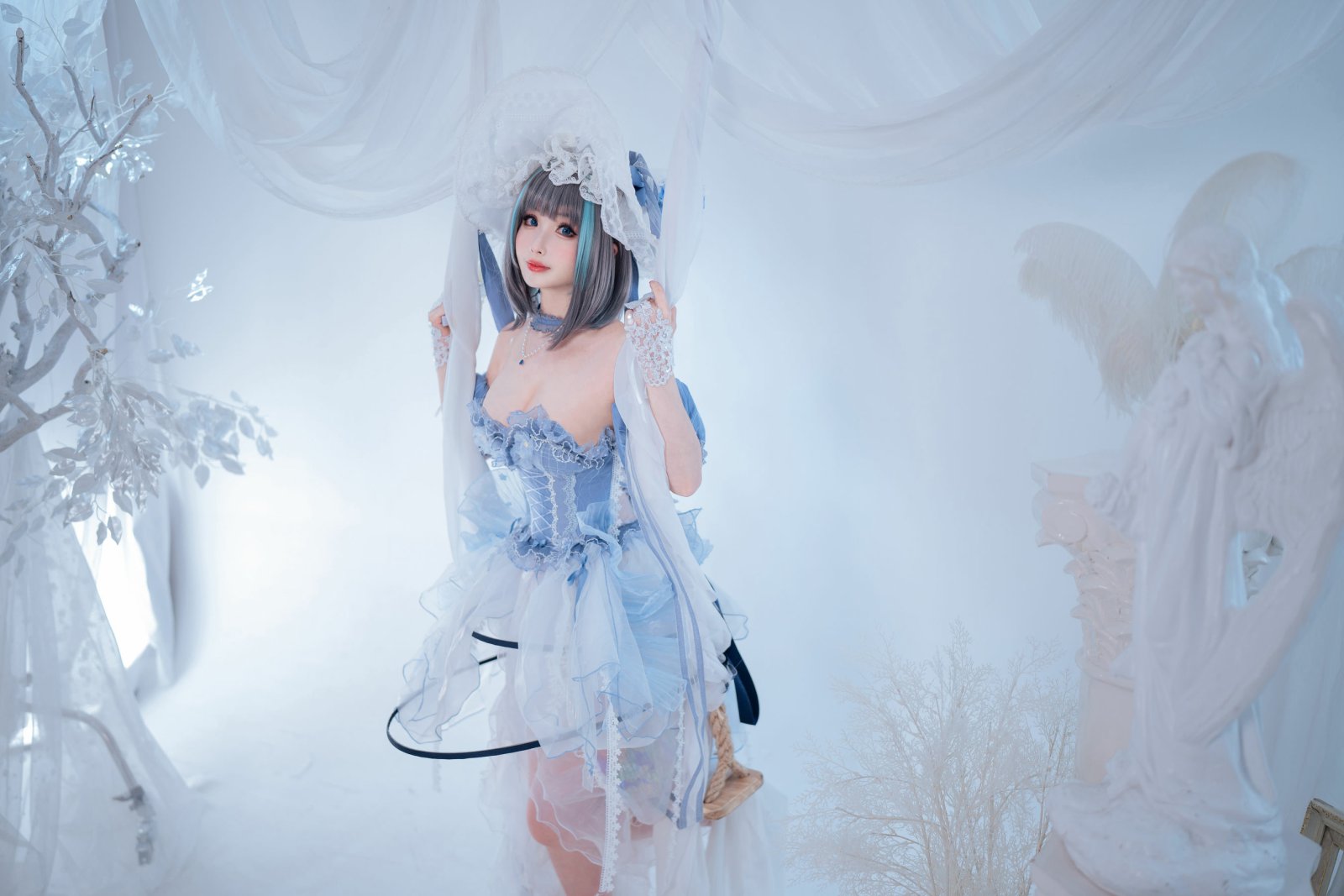 图片[4]-[COSPLAY]rioko凉凉子 – 柴郡冰雪公主-看套图