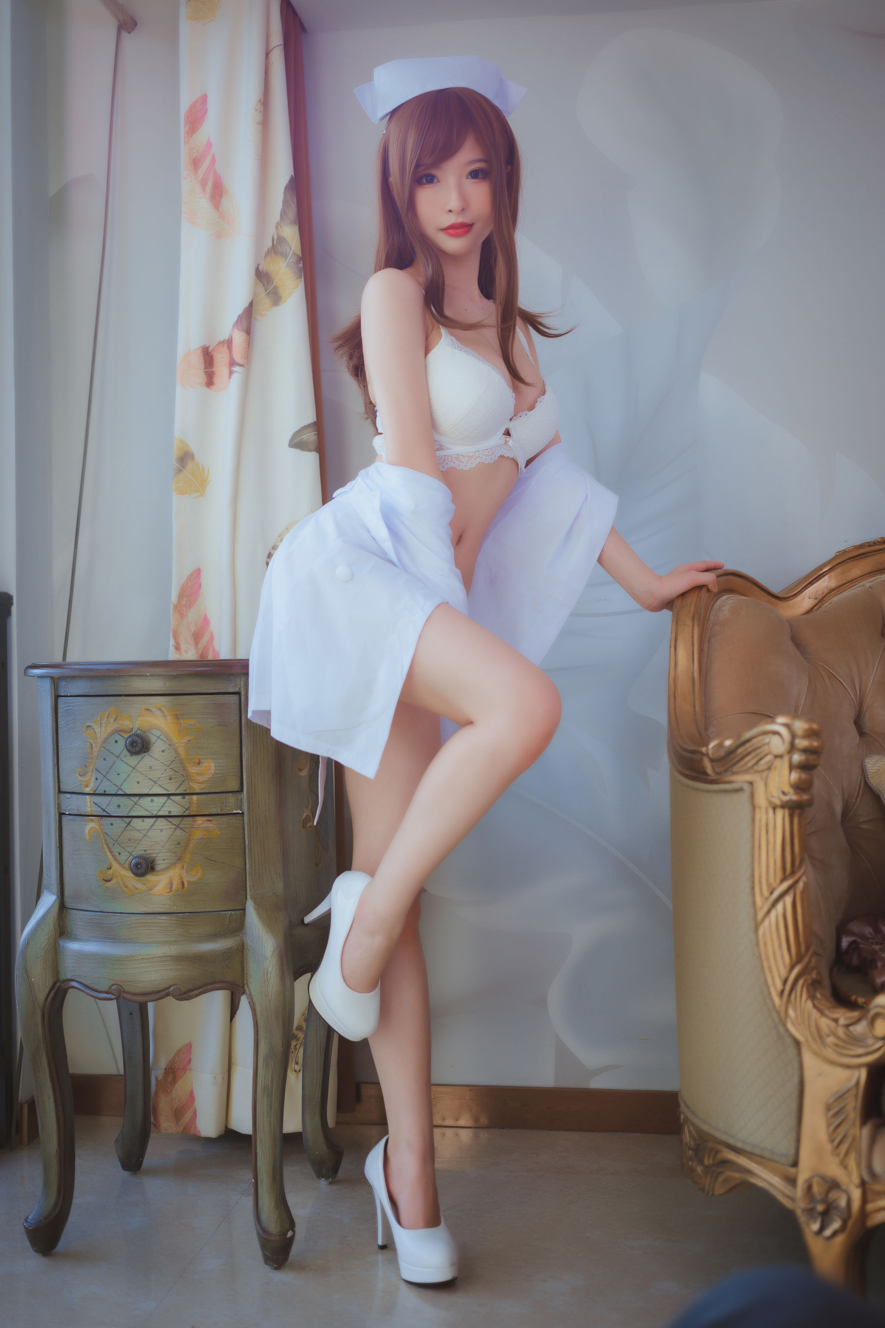 图片[3]-[COSPLAY] 清水由乃 家庭护士-看套图