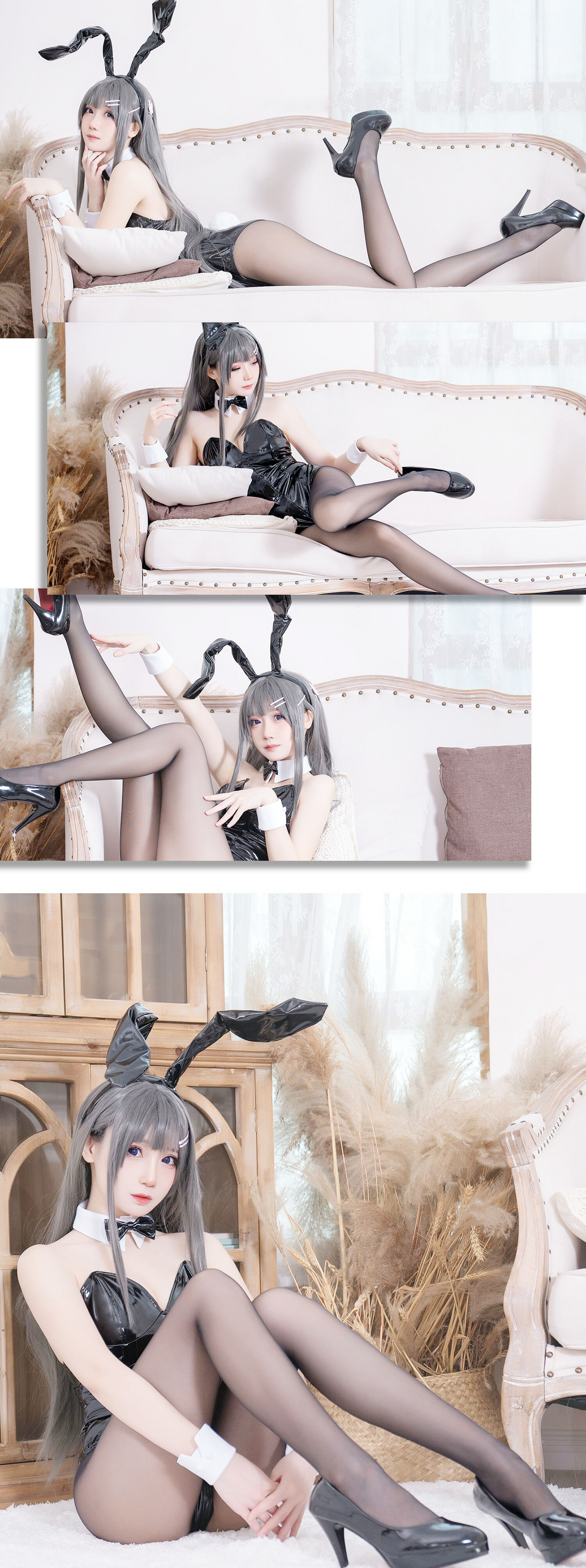 图片[5]-[COSPLAY] 焖焖碳 – 樱岛麻衣兔女郎-看套图