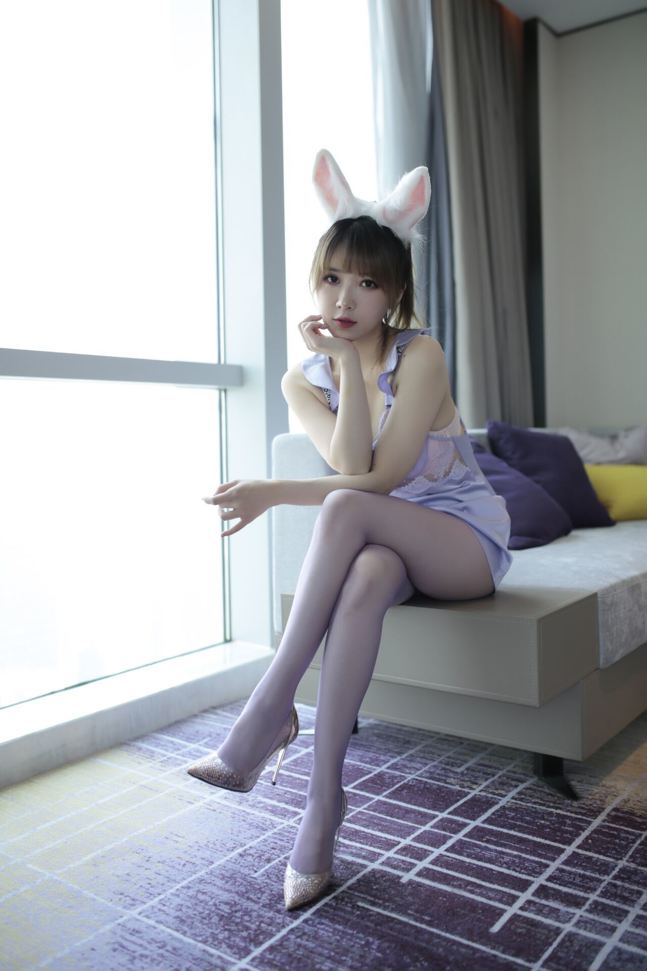 图片[2]Xiuren秀人写真高清美女套图写真下载-看套图[COSPLAY]小女巫露娜 – 粉紫兔兔Xiuren秀人写真高清美女套图写真下载-看套图看套图