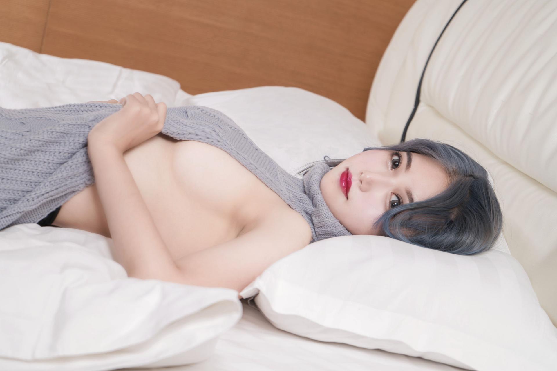 图片[5]-[COSPLAY]eloise软软 – 毛衣少女-看套图