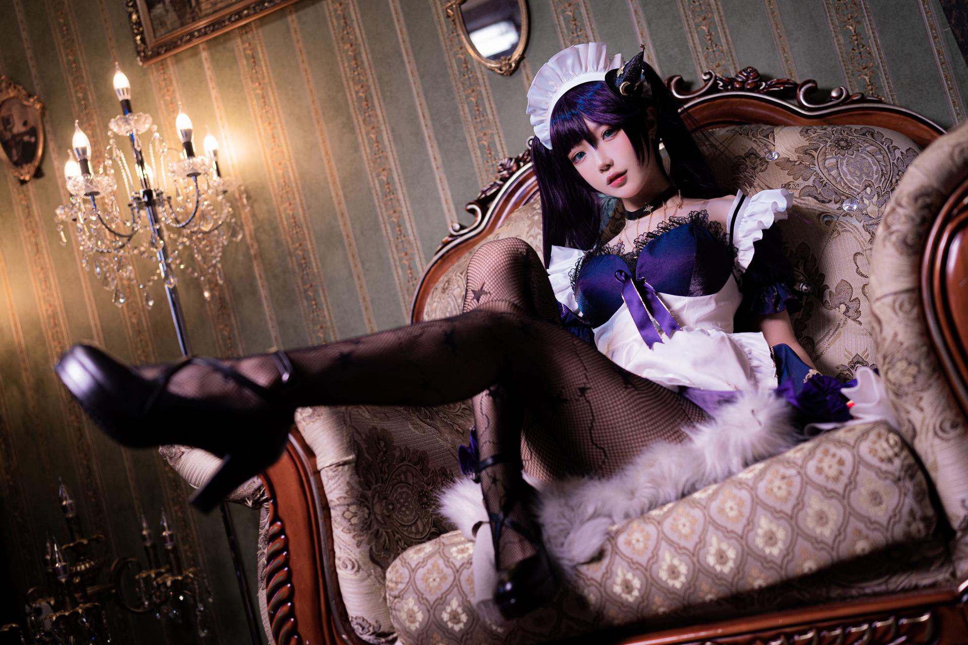 图片[3]-[COSPLAY]阿包也是兔娘 – 莫娜女仆-看套图