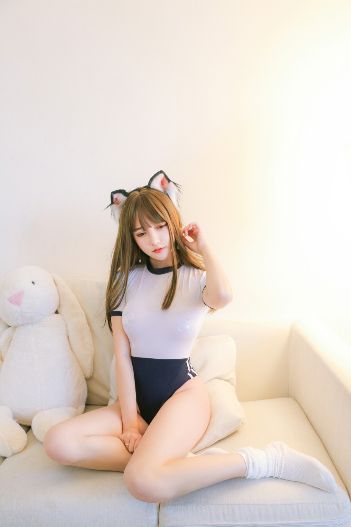 [COSPLAY]过期米线线喵 – 体操服-看套图