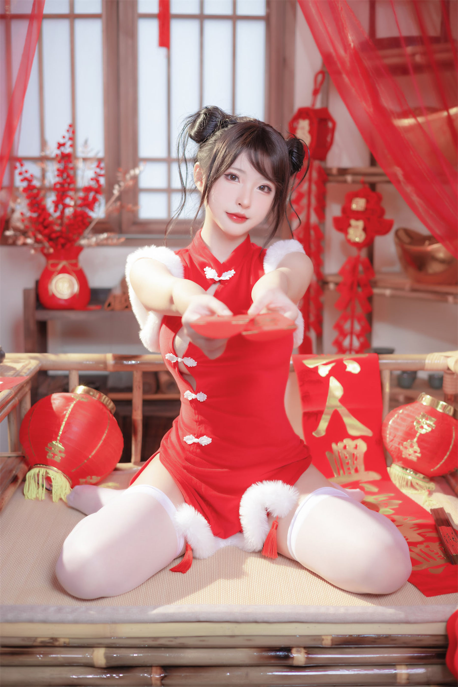 图片[2]-[COSPLAY] 清水由乃 祝您新年快乐-看套图