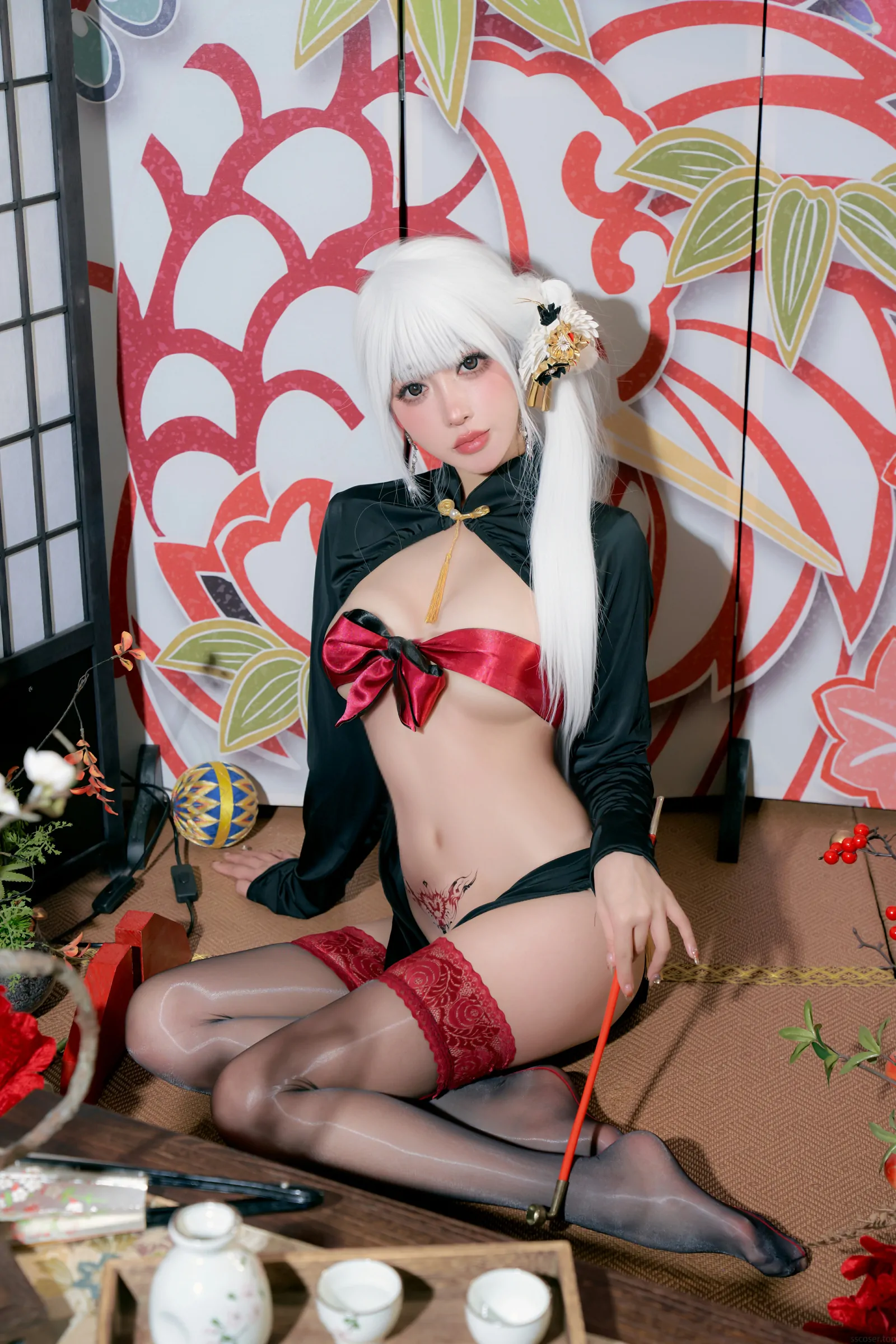 图片[3]-[COSPLAY]过期米线线喵 – 25新年特辑-看套图
