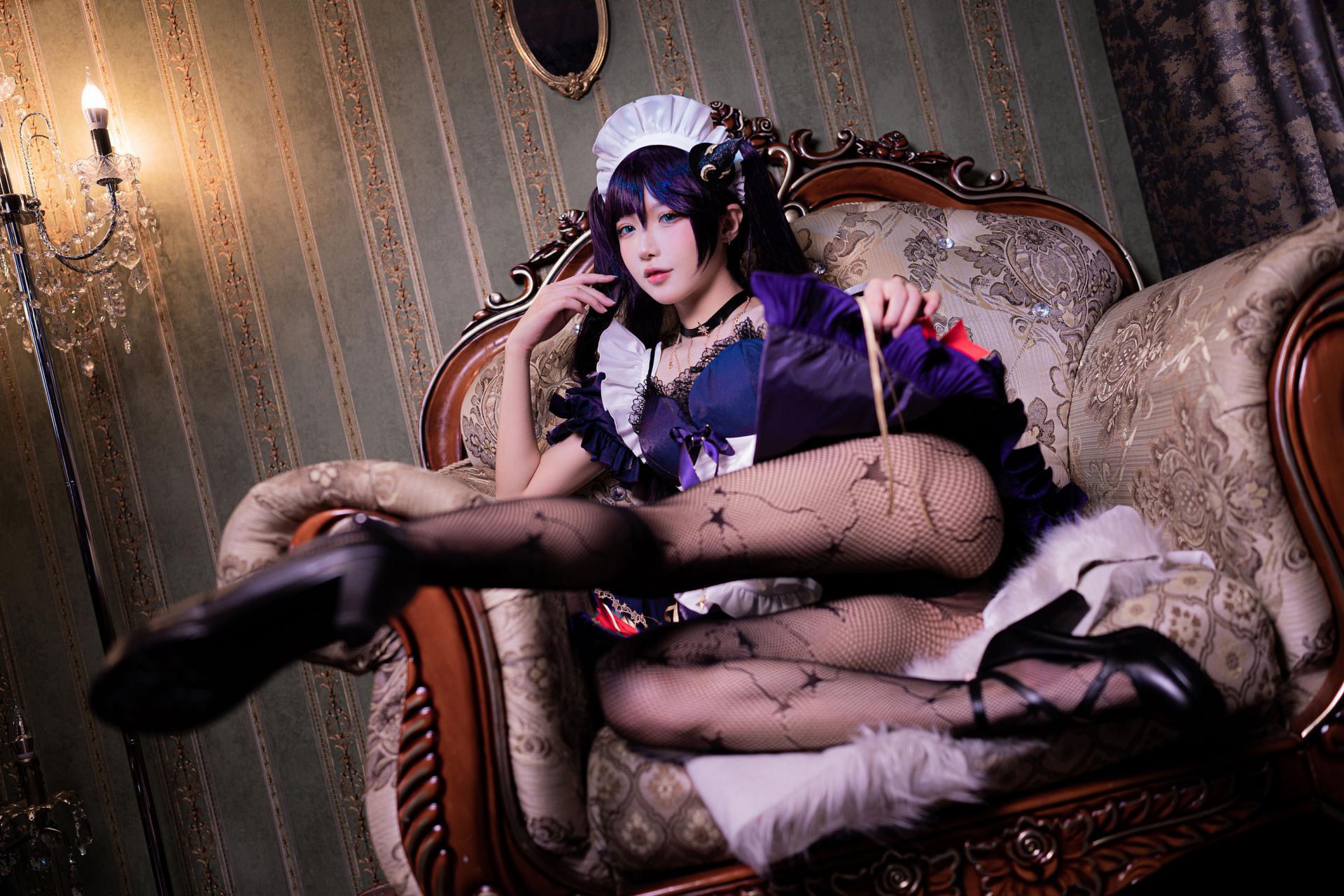 图片[4]-[COSPLAY]阿包也是兔娘 – 莫娜女仆-看套图