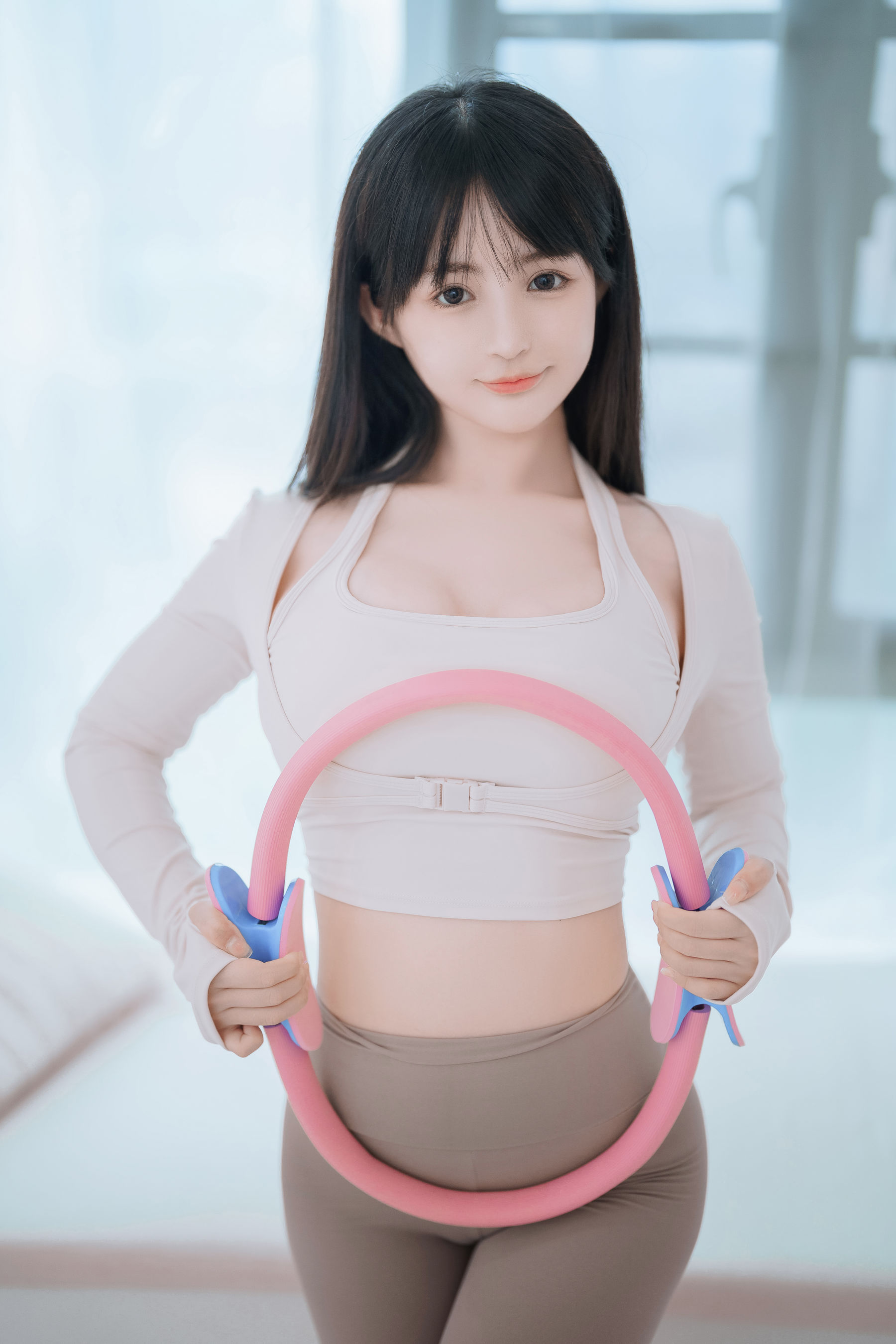 图片[4]-[COSPLAY] 桜井宁宁 – 瑜伽妹妹-看套图