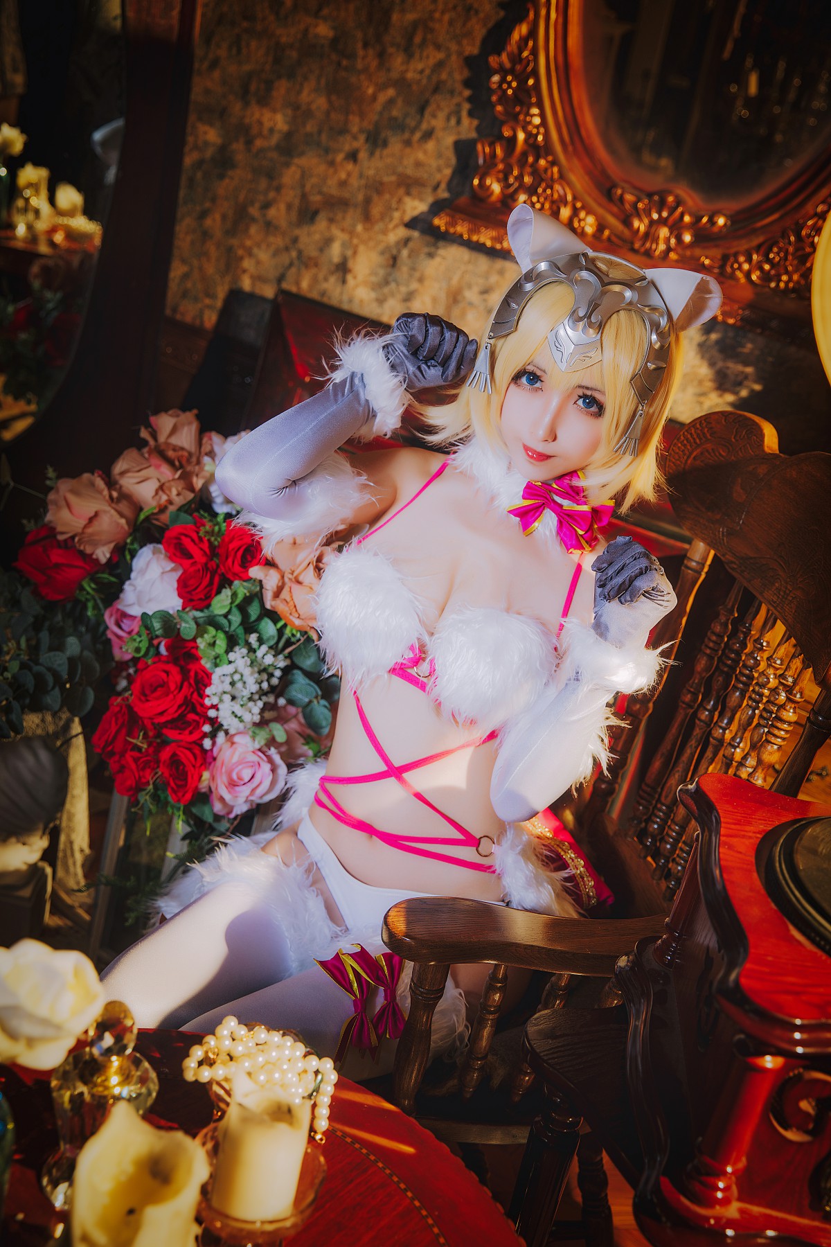 图片[5]-[COSPLAY]rioko凉凉子 – 白色贞德-看套图