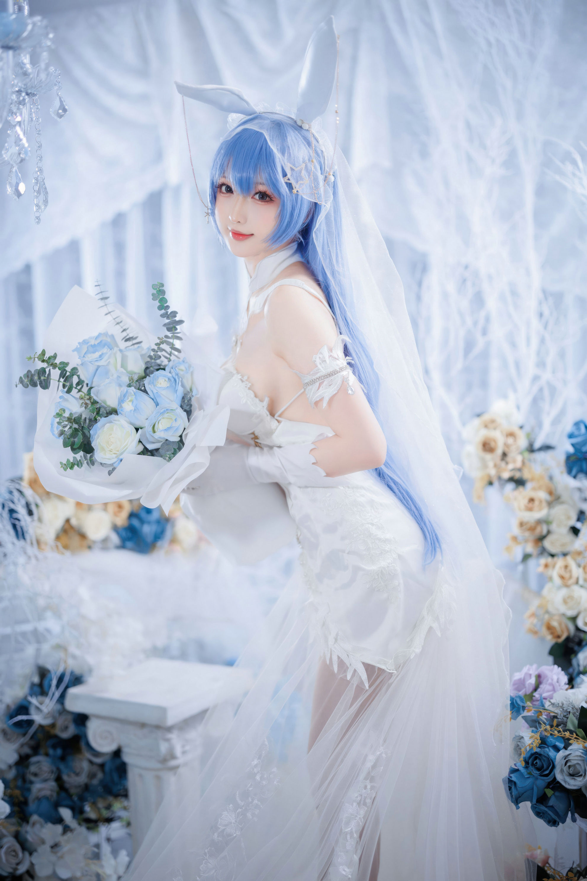 图片[2]-[COSPLAY] 南宫 – 新泽西 花园花嫁-看套图