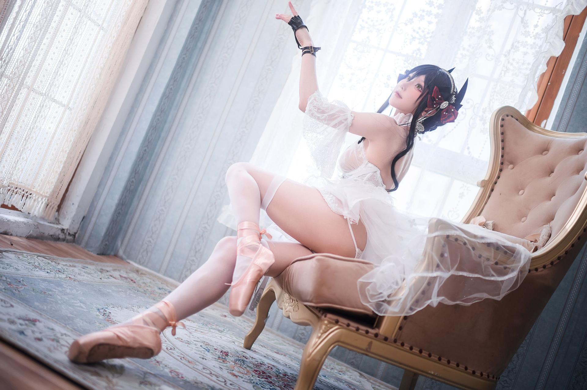 图片[5]-[COSPLAY]阿包也是兔娘 – 明日方舟 伊内斯芭蕾-看套图