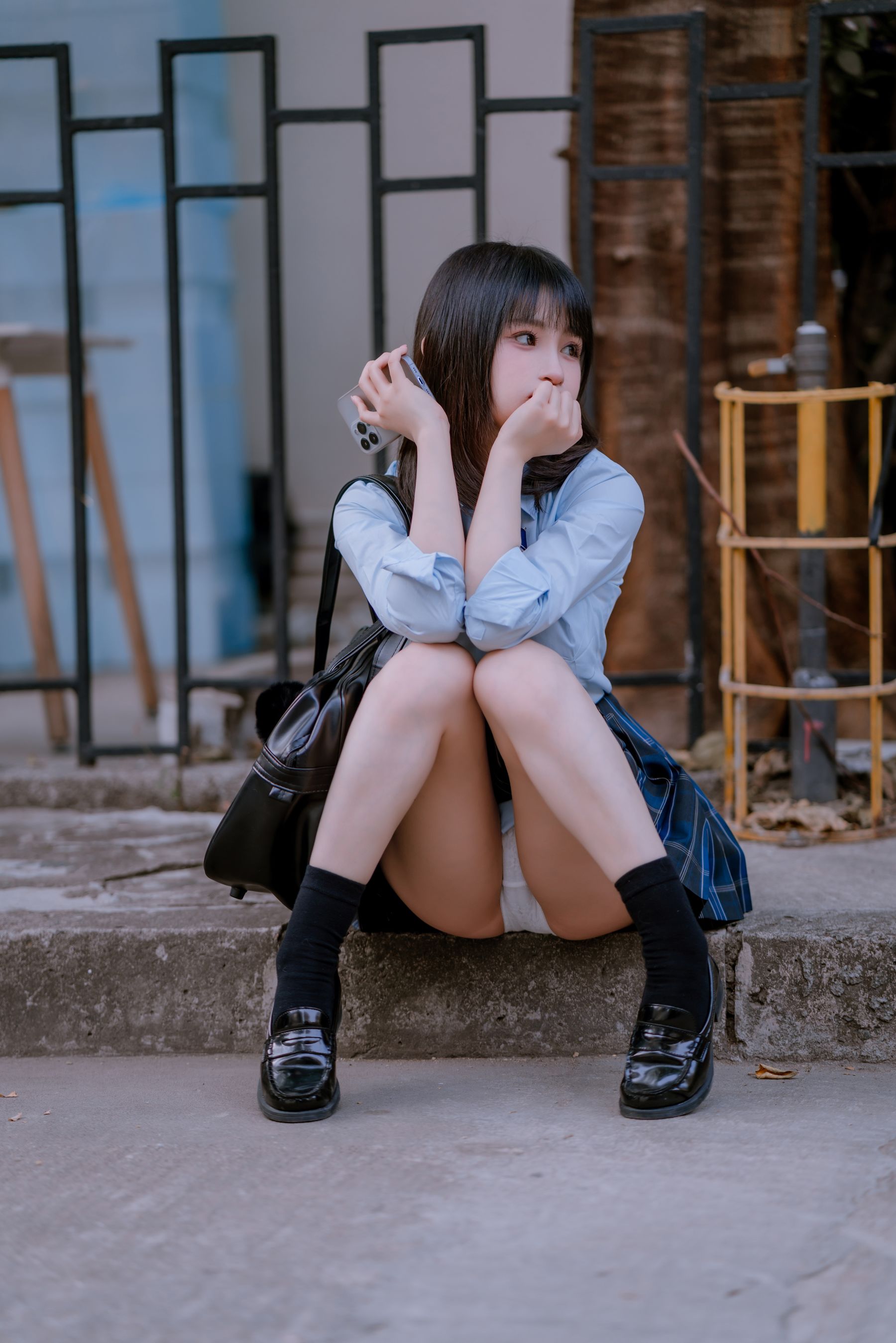 图片[3]-[COSPLAY] 桜井宁宁 – JK之居家-看套图