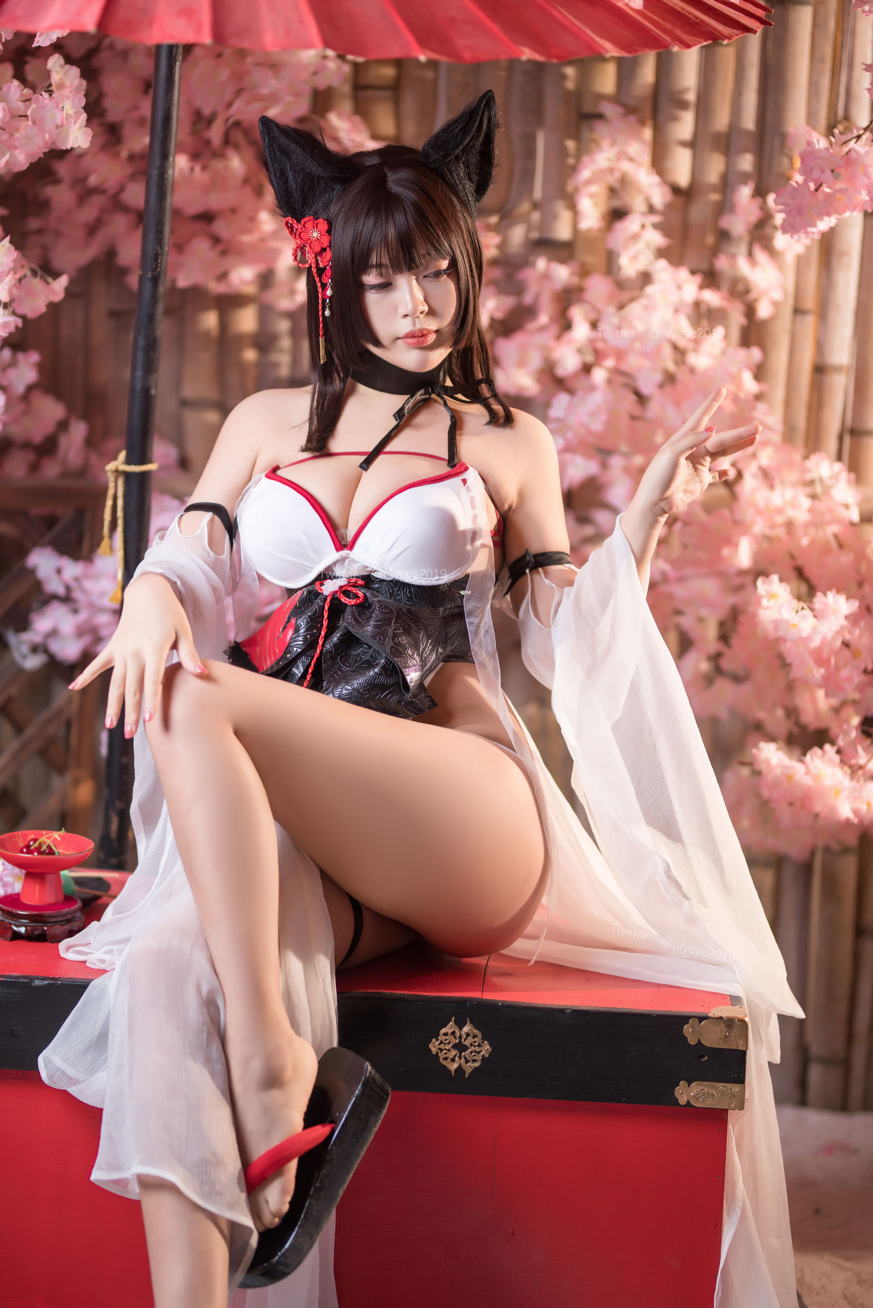 图片[3]-[COSPLAY]萌系小姐姐-白烨 – 湿身天诚泳装-看套图