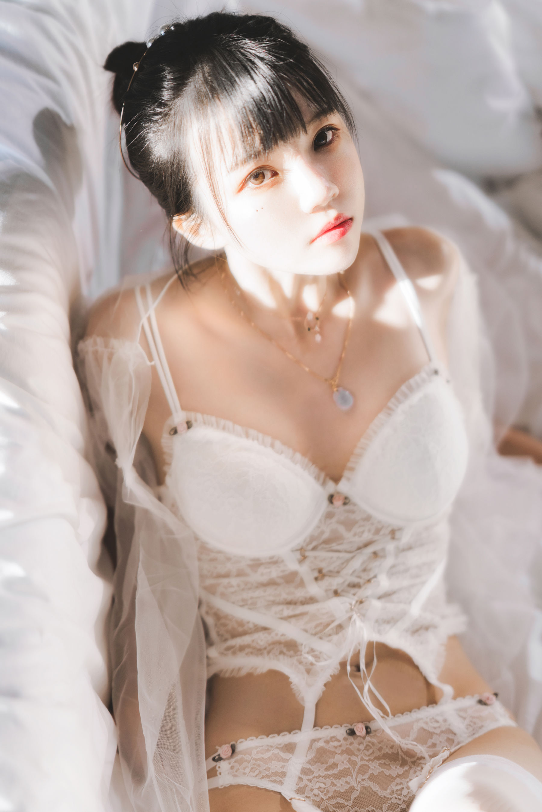 图片[5]-[COSPLAY] 桜桃喵 – 白纱糖-看套图