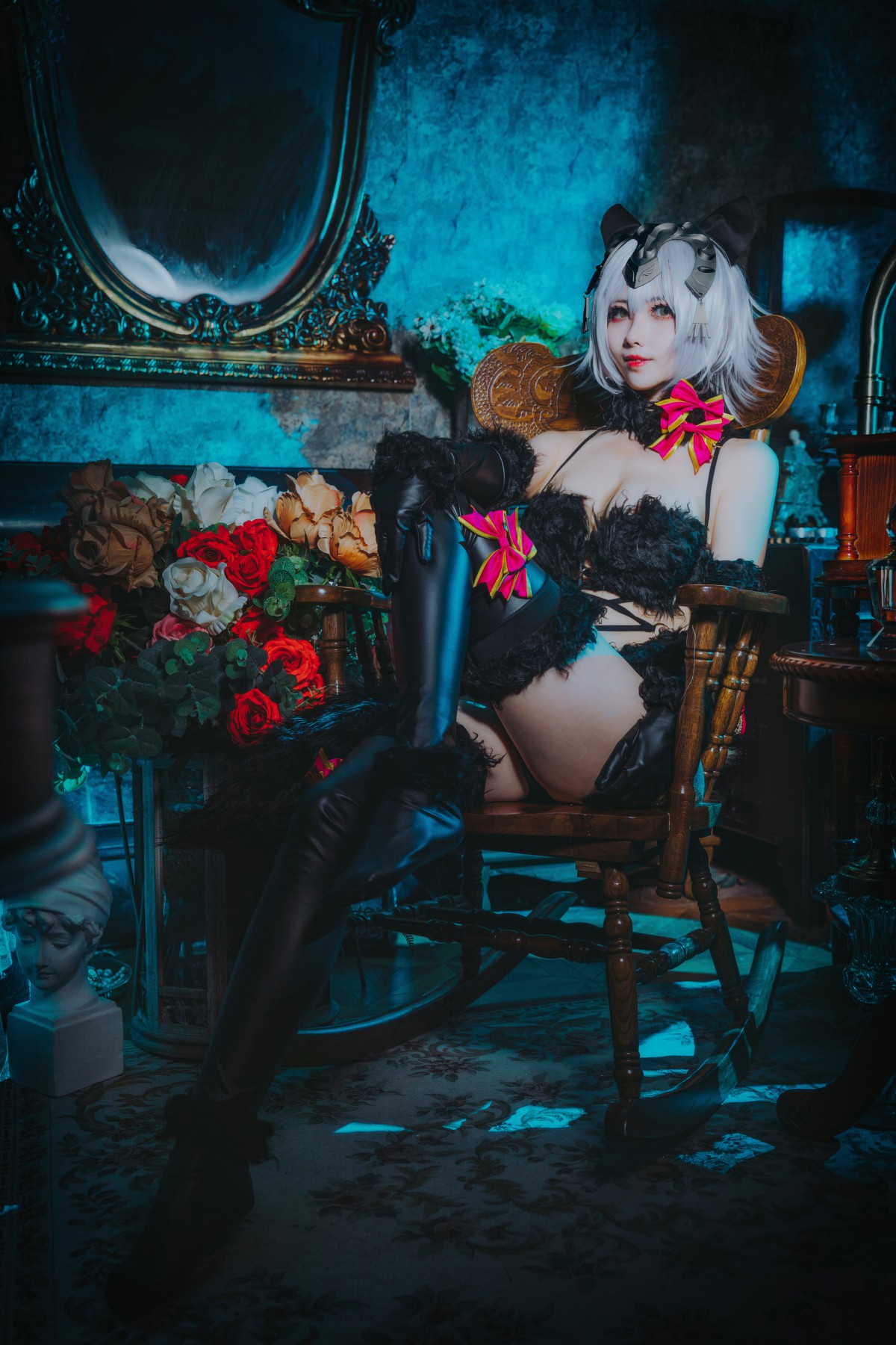图片[3]-[COSPLAY]rioko凉凉子 – 黑色贞德-看套图