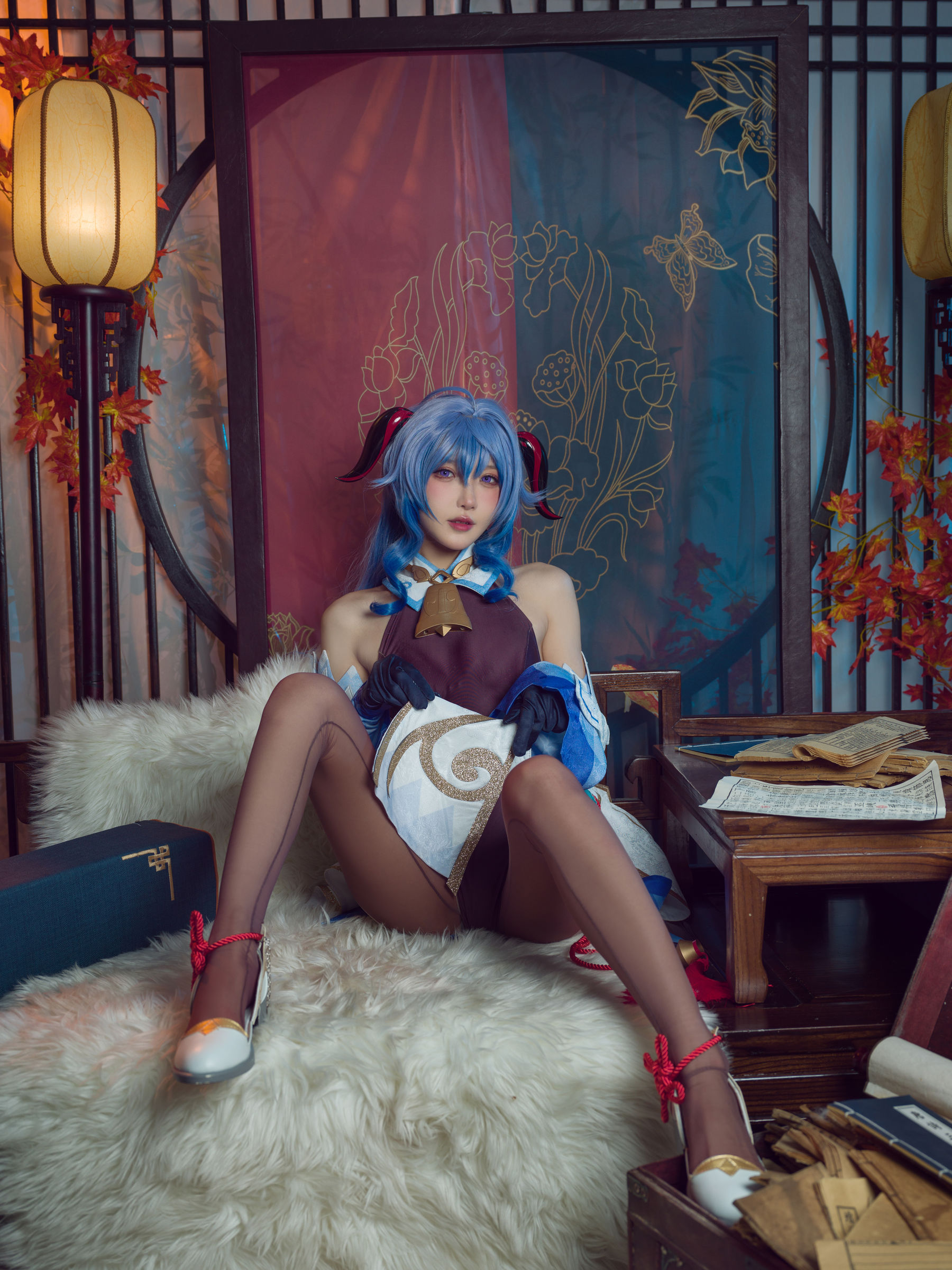 图片[5]-[COSPLAY]阿包也是兔娘 – 舰长 原神甘雨-看套图