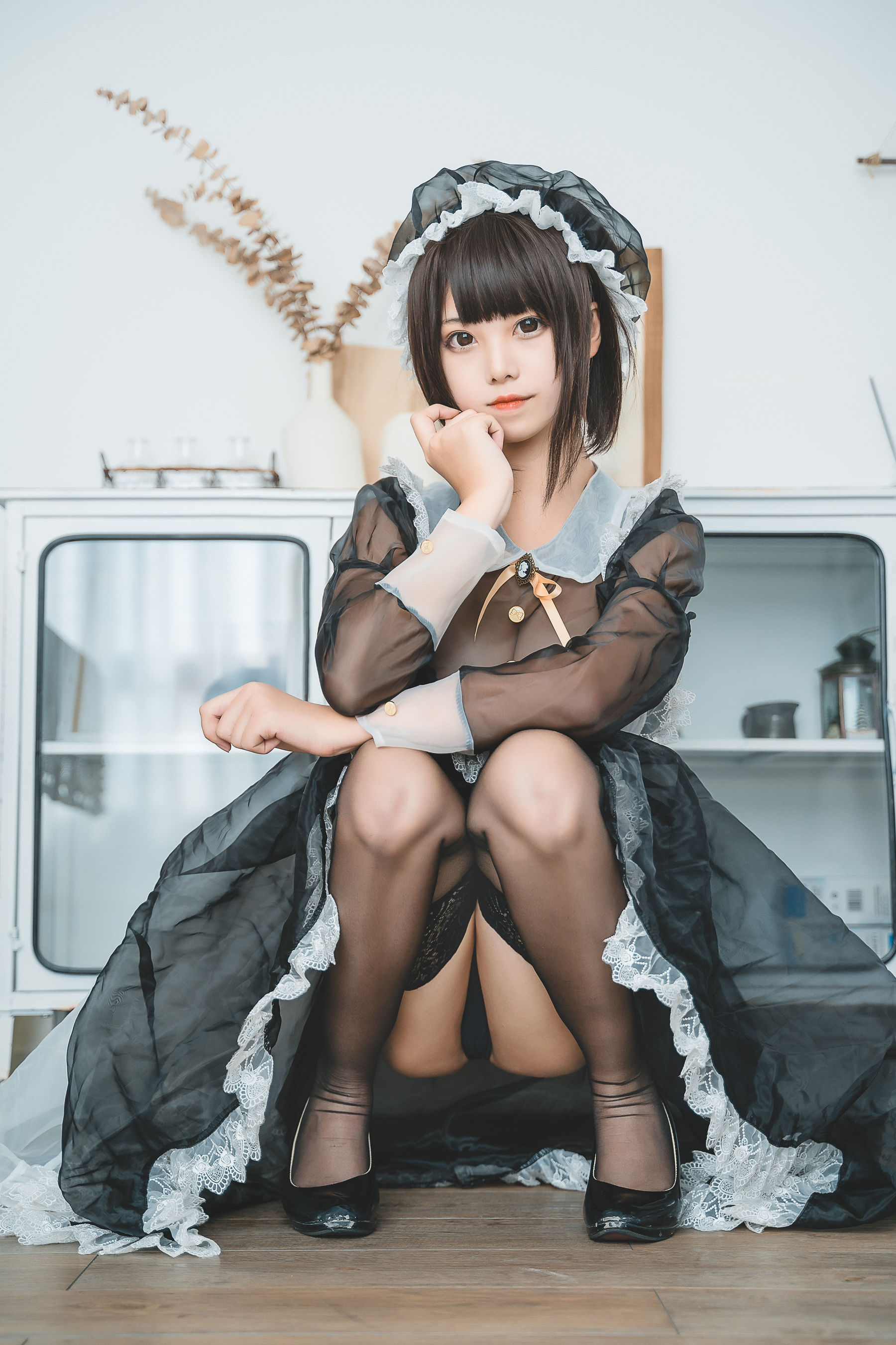 图片[3]-[COSPLAY]蜜汁猫裘 – 透明女仆-看套图