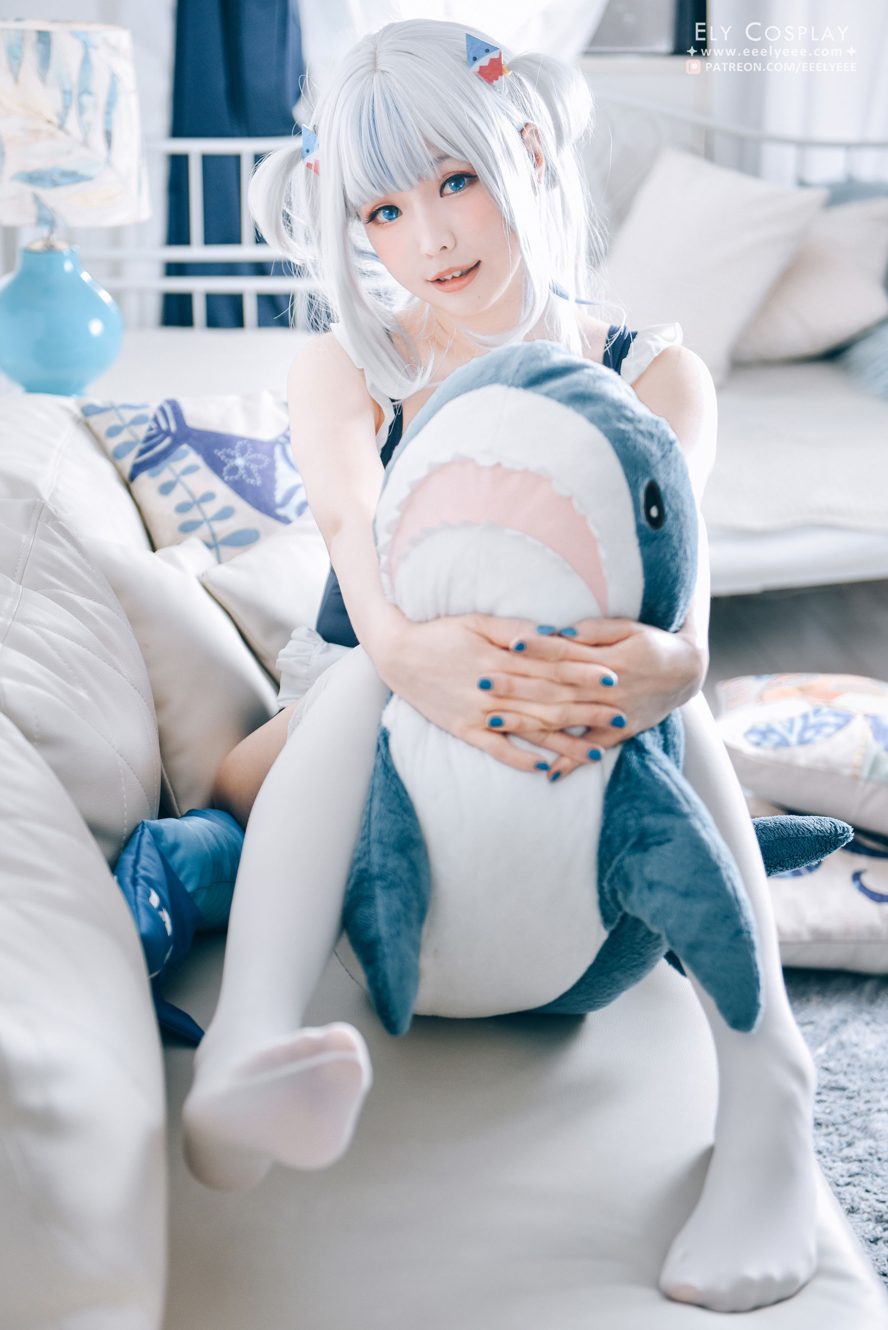 图片[5]-[COSPLAY] Ely_eee(ElyEE子) – Gura Swimsuit-看套图