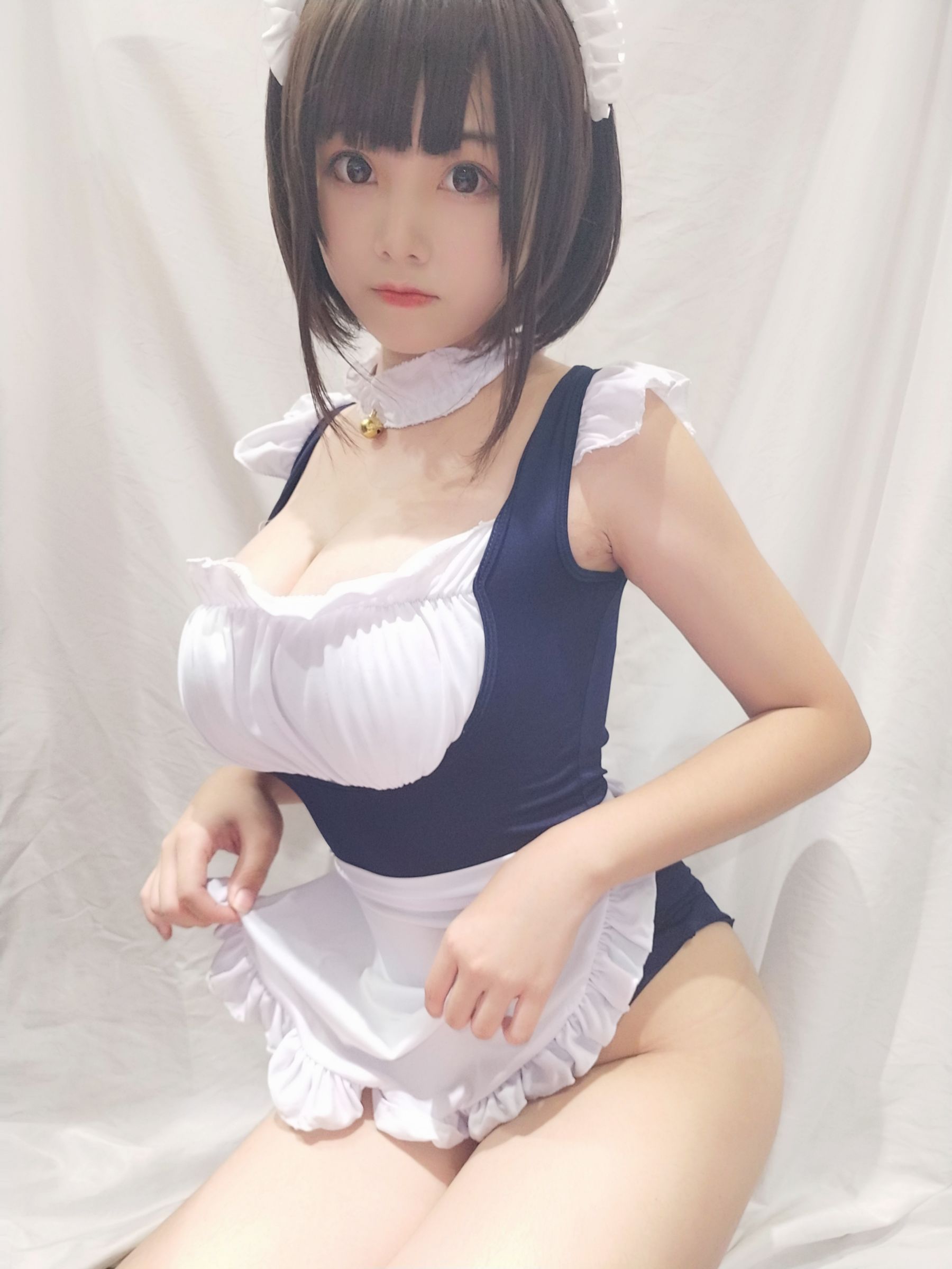 [COSPLAY]蜜汁猫裘 – 女仆死库水-看套图