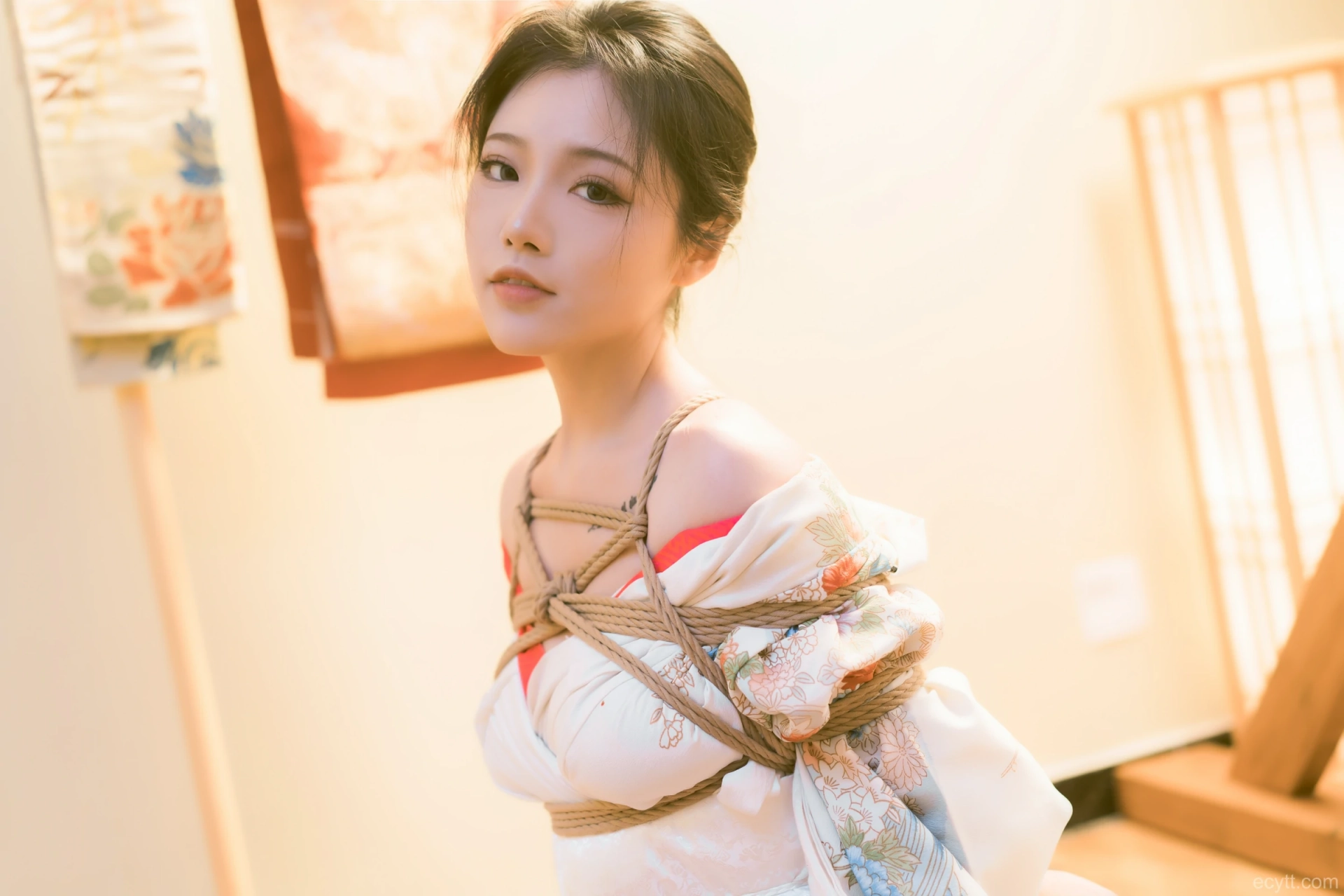图片[4]-[COSPLAY]桃良阿宅 – 紧缚-看套图