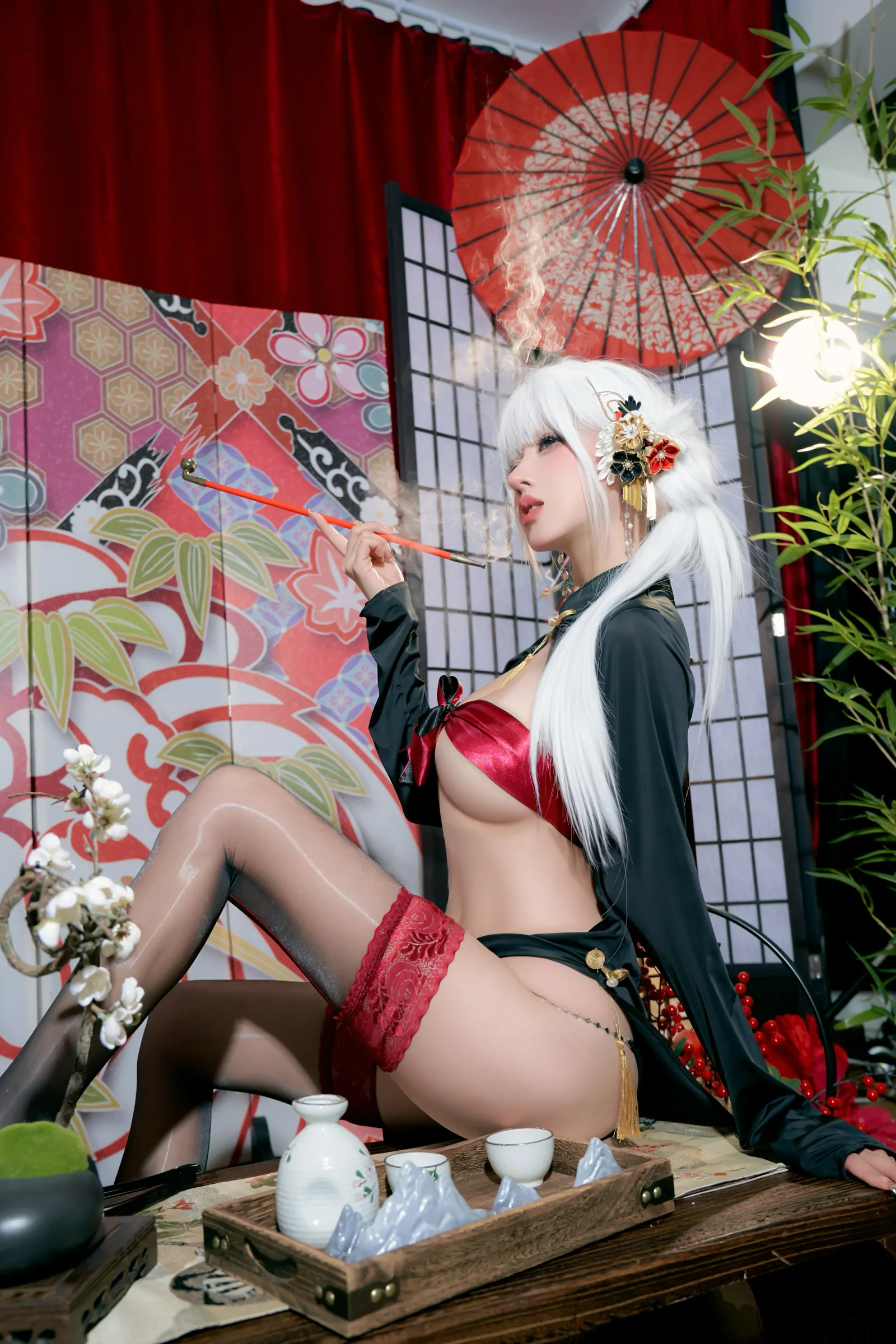 图片[2]-[COSPLAY]过期米线线喵 – 25新年特辑-看套图