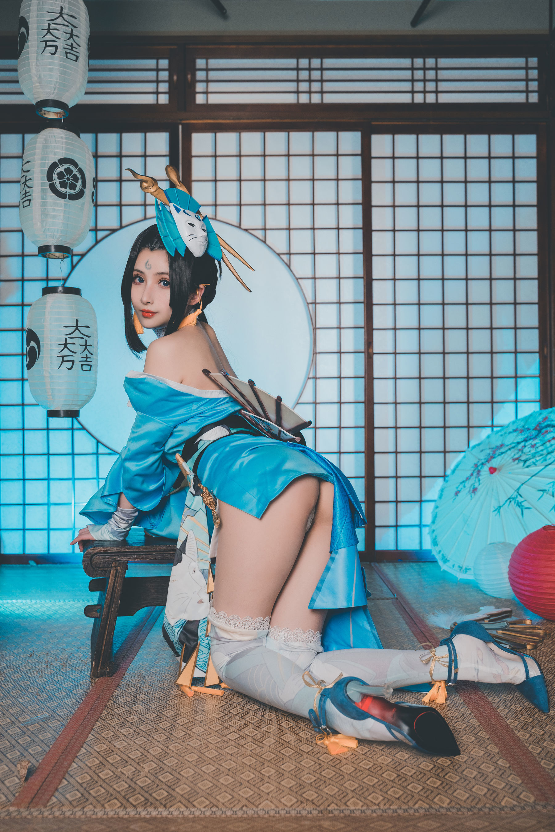 [COSPLAY]rioko凉凉子 – 不知火舞魅语-看套图