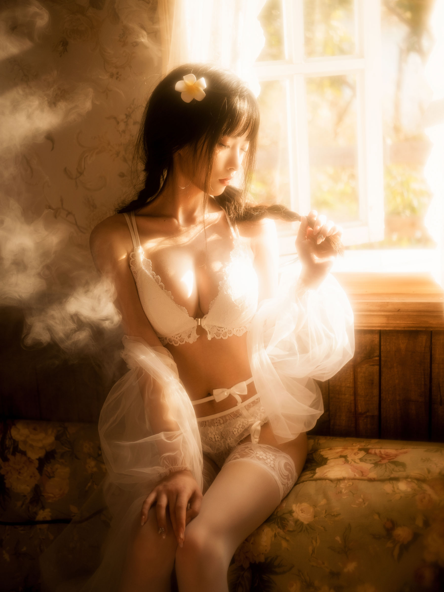 图片[2]-[COSPLAY] 清水由乃 法式内衣-看套图
