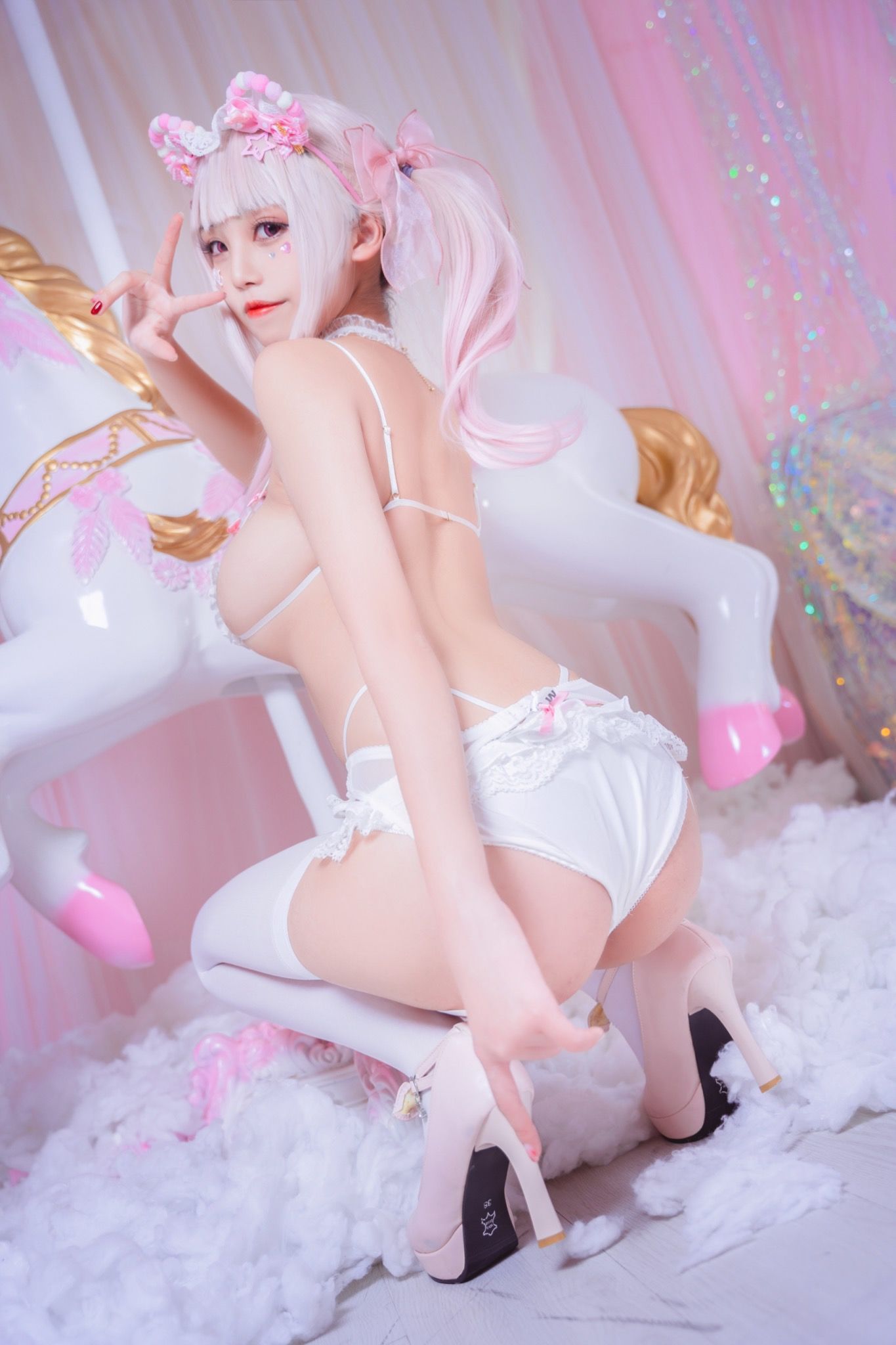 [COSPLAY]蜜汁猫裘 – 糖果假期-看套图