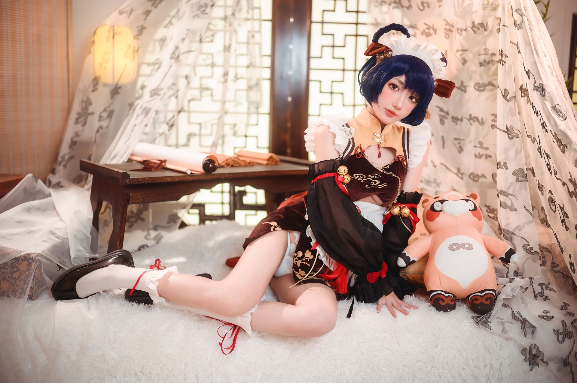 图片[5]-[COSPLAY]阿包也是兔娘 – 原神 香菱-看套图