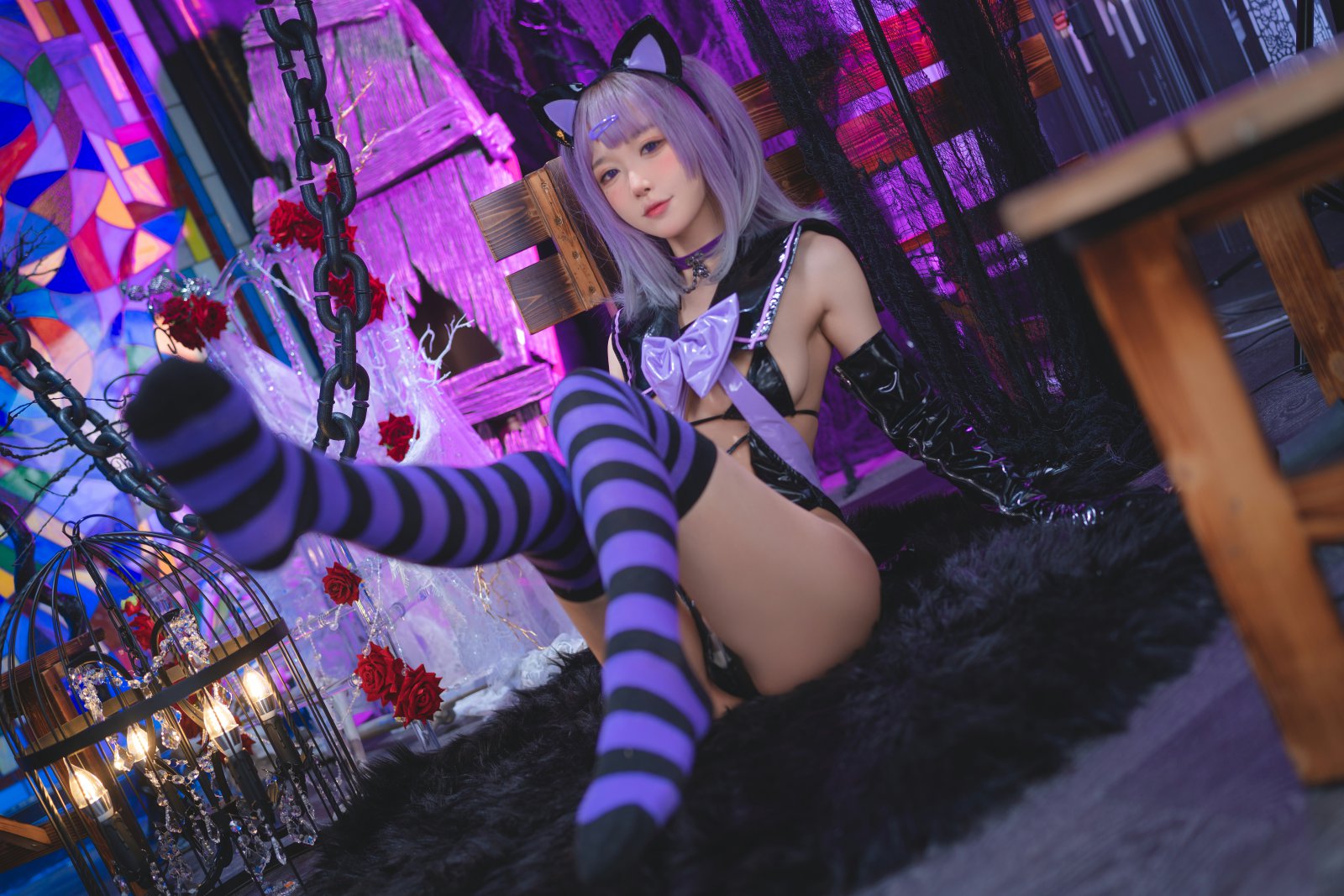 图片[4]-[COSPLAY]阿包也是兔娘 – 黑猫猫-看套图