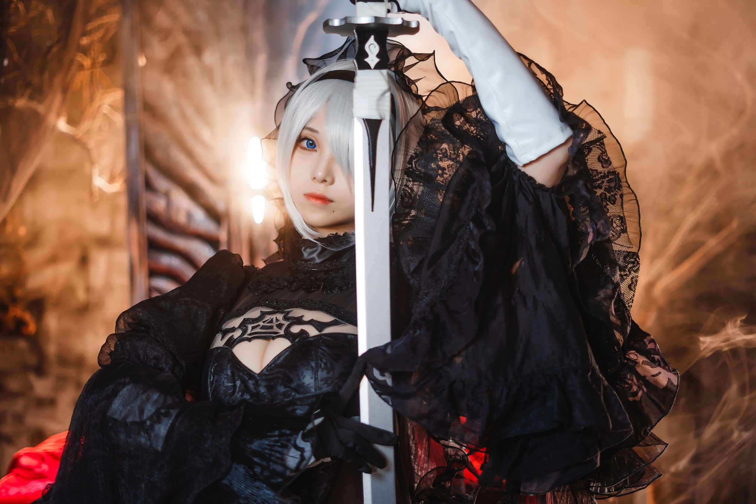 图片[3]-[COSPLAY]蜜汁猫裘 – 2B-看套图