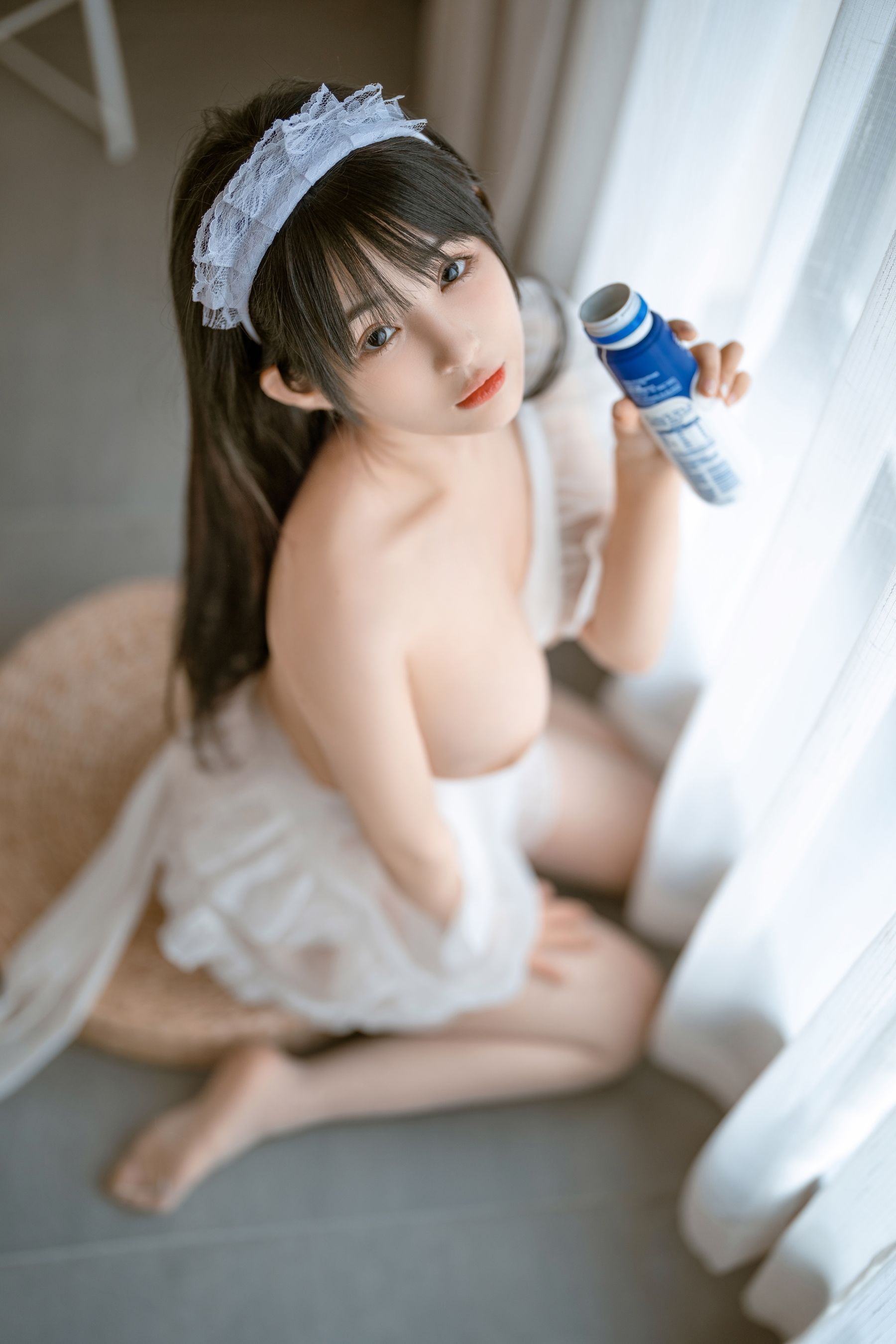 图片[4]-[COSPLAY] 桜井宁宁 – 关于我家可爱的女仆-看套图