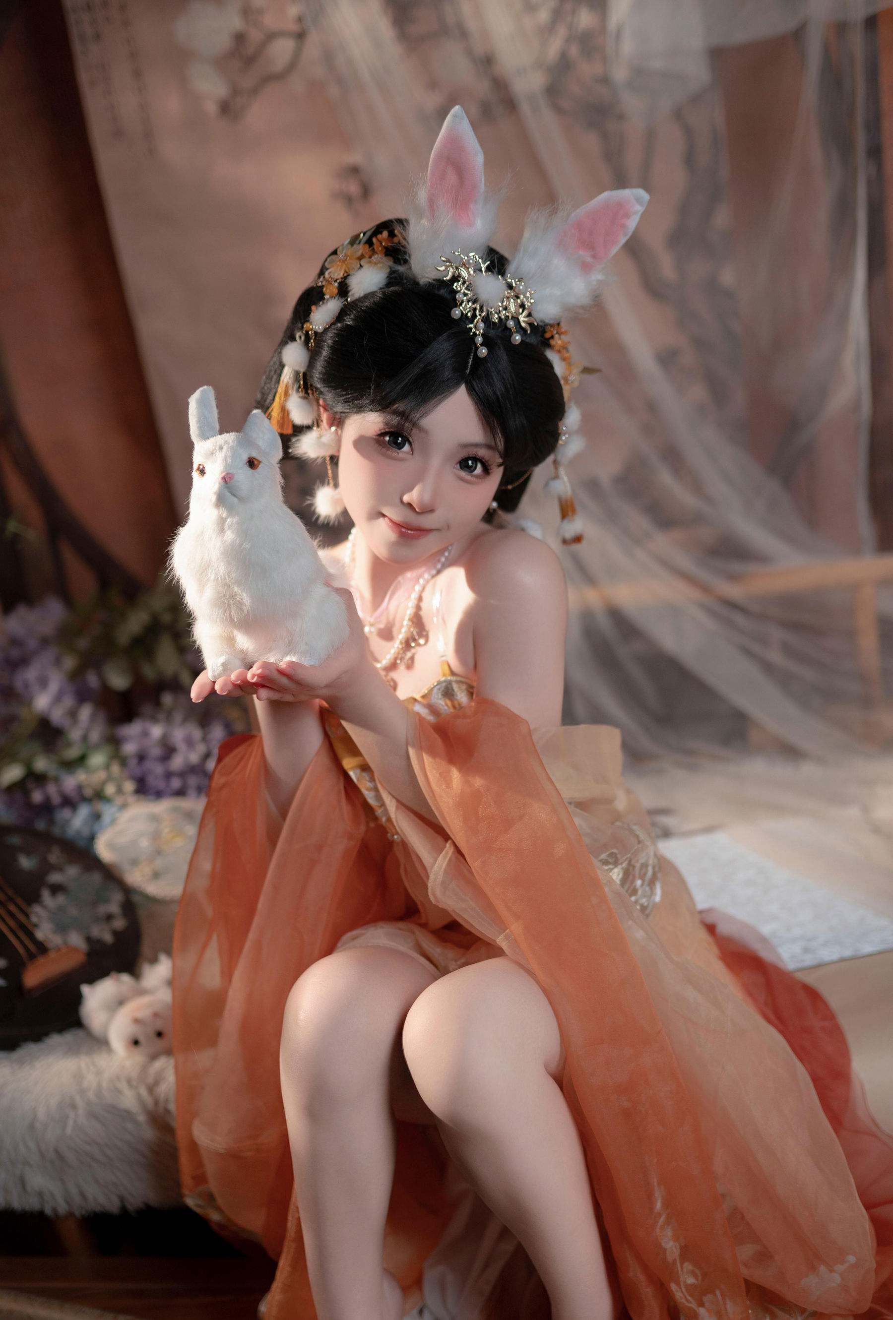 [COSPLAY] Bangni邦尼 中秋节玉兔-看套图