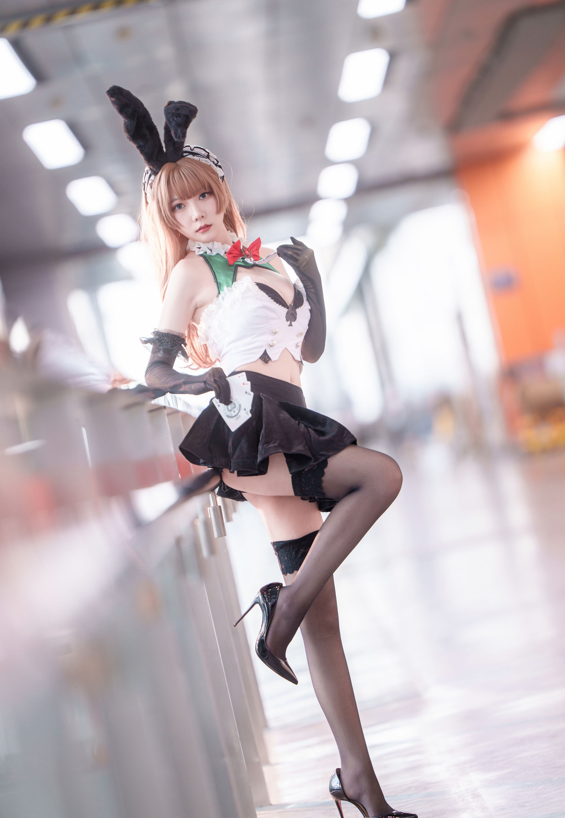 图片[2]-[COSPLAY]香草喵露露 – 碧蓝航线 莫妮卡-看套图