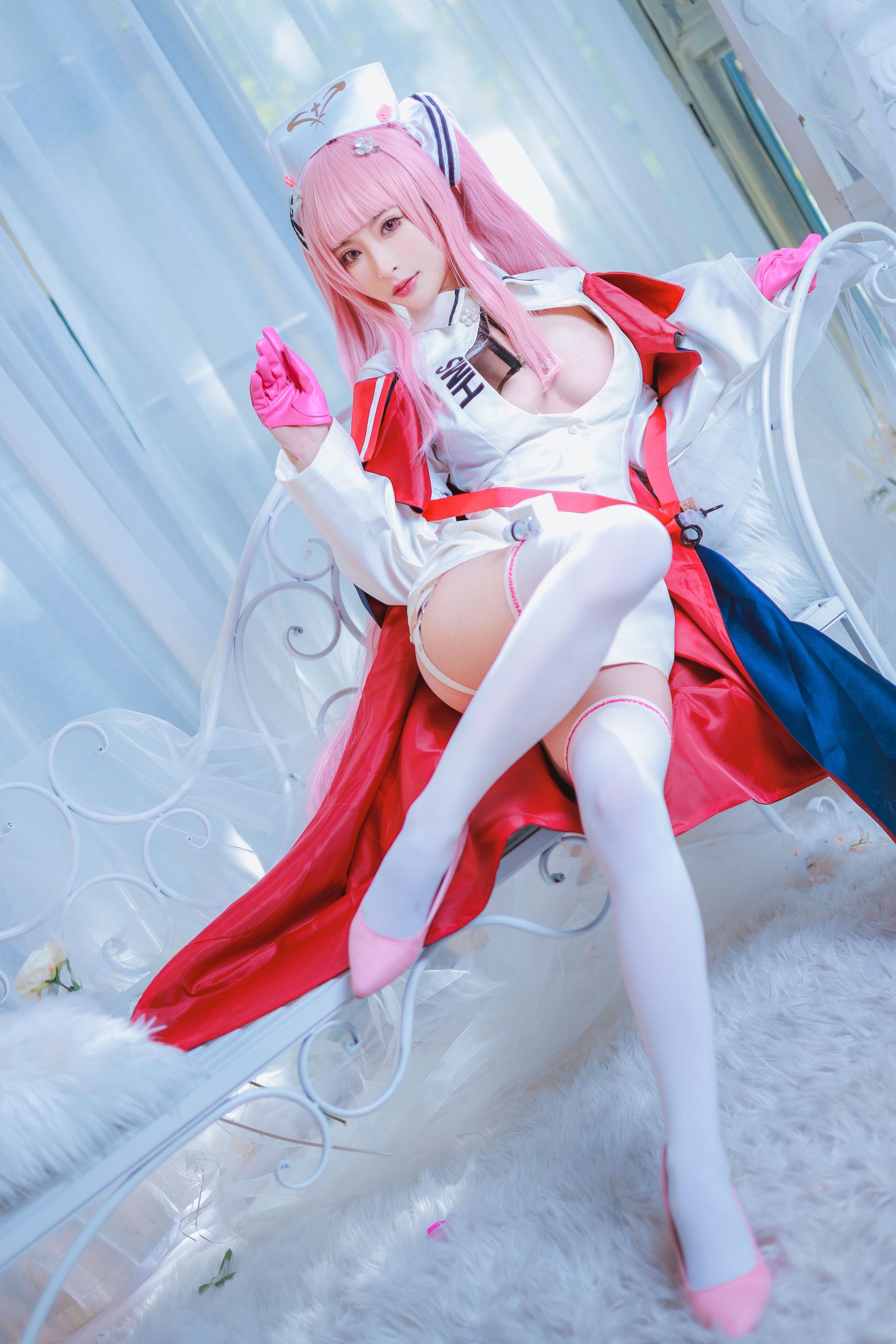 图片[2]-[COSPLAY] 清水由乃 英仙座护士服-看套图
