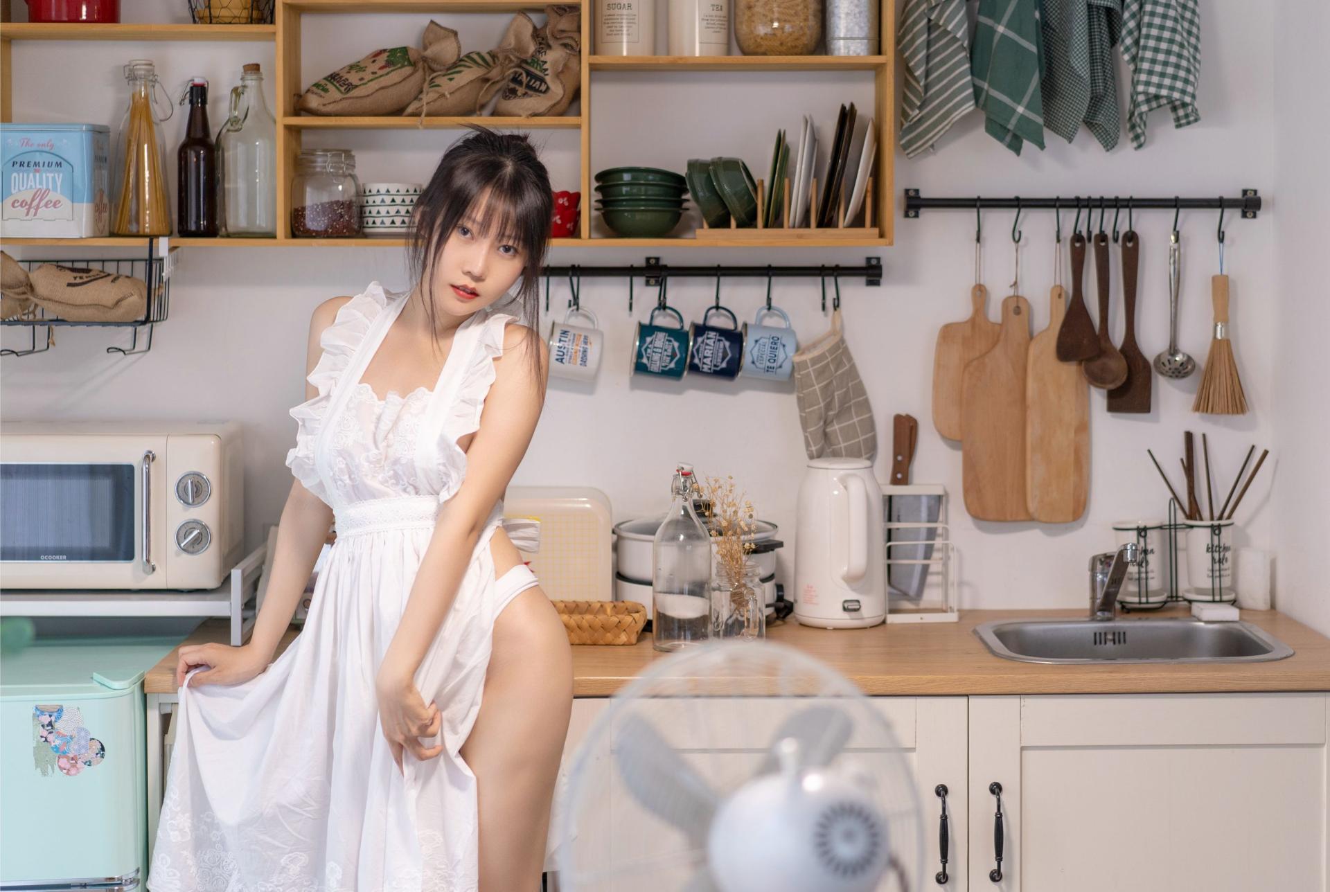 图片[2]-[COSPLAY]香草喵露露 – 厨娘-看套图