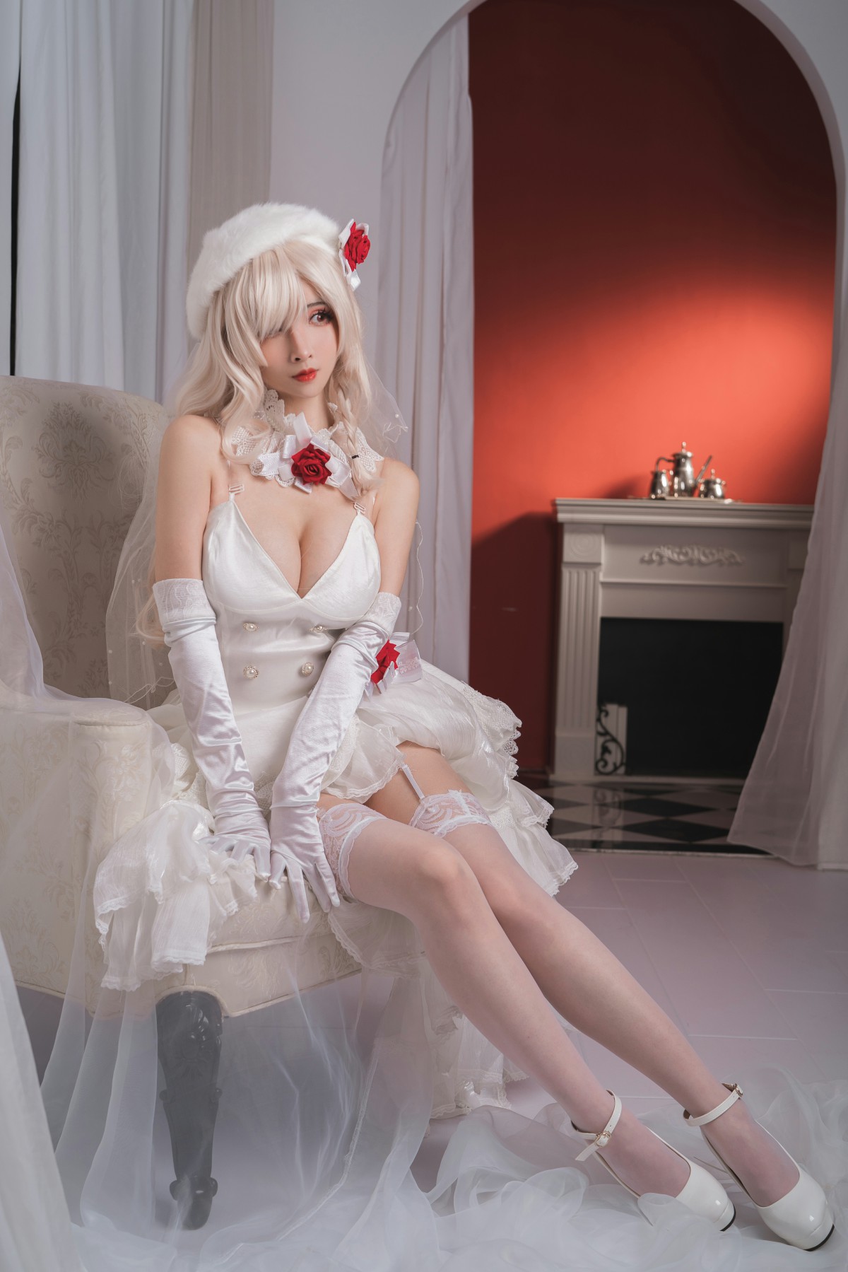 [COSPLAY]rioko凉凉子 – G36C花嫁-看套图