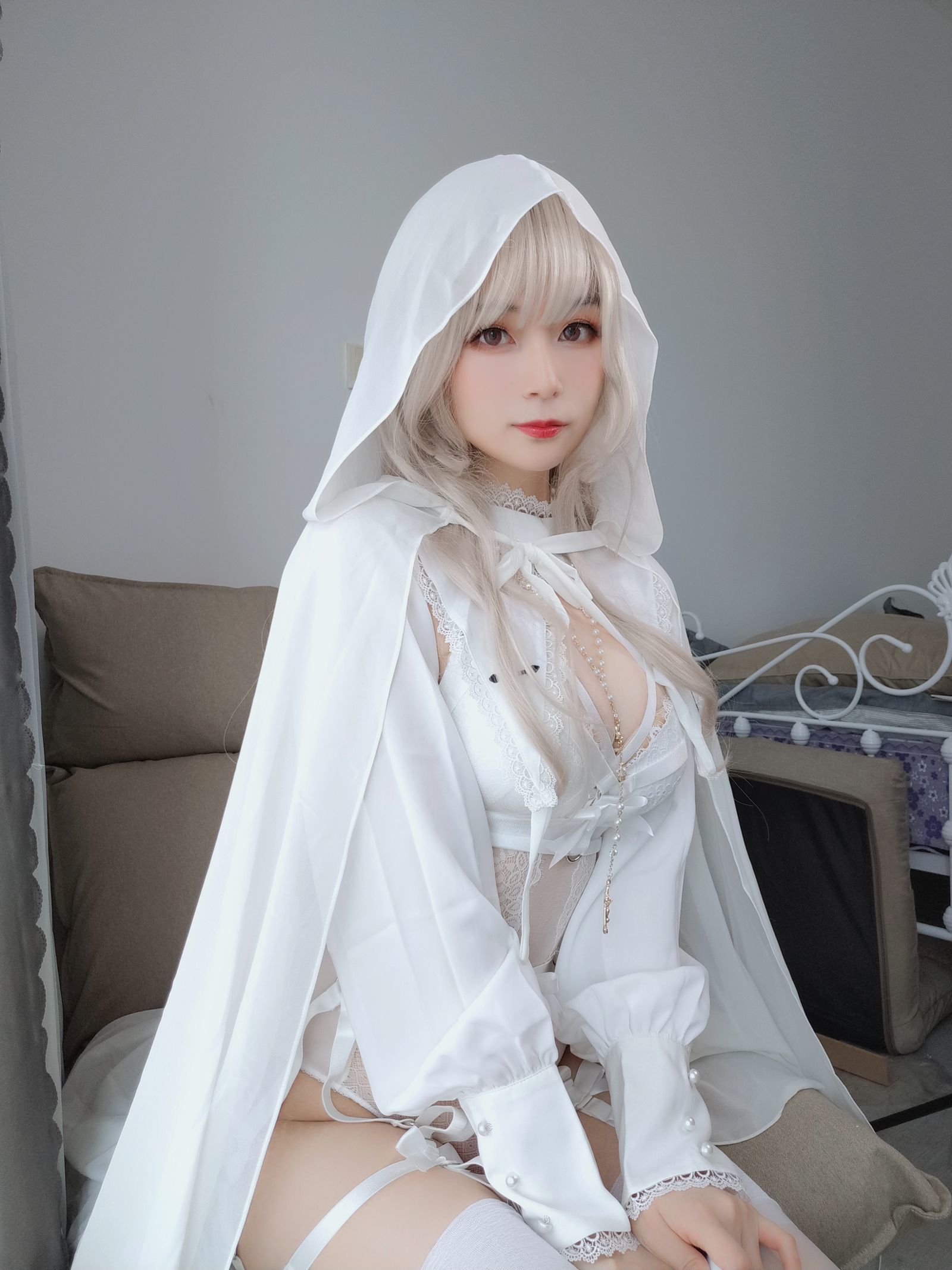图片[5]-[COSPLAY] Coser小姐姐白银 – 纯白圣女-看套图