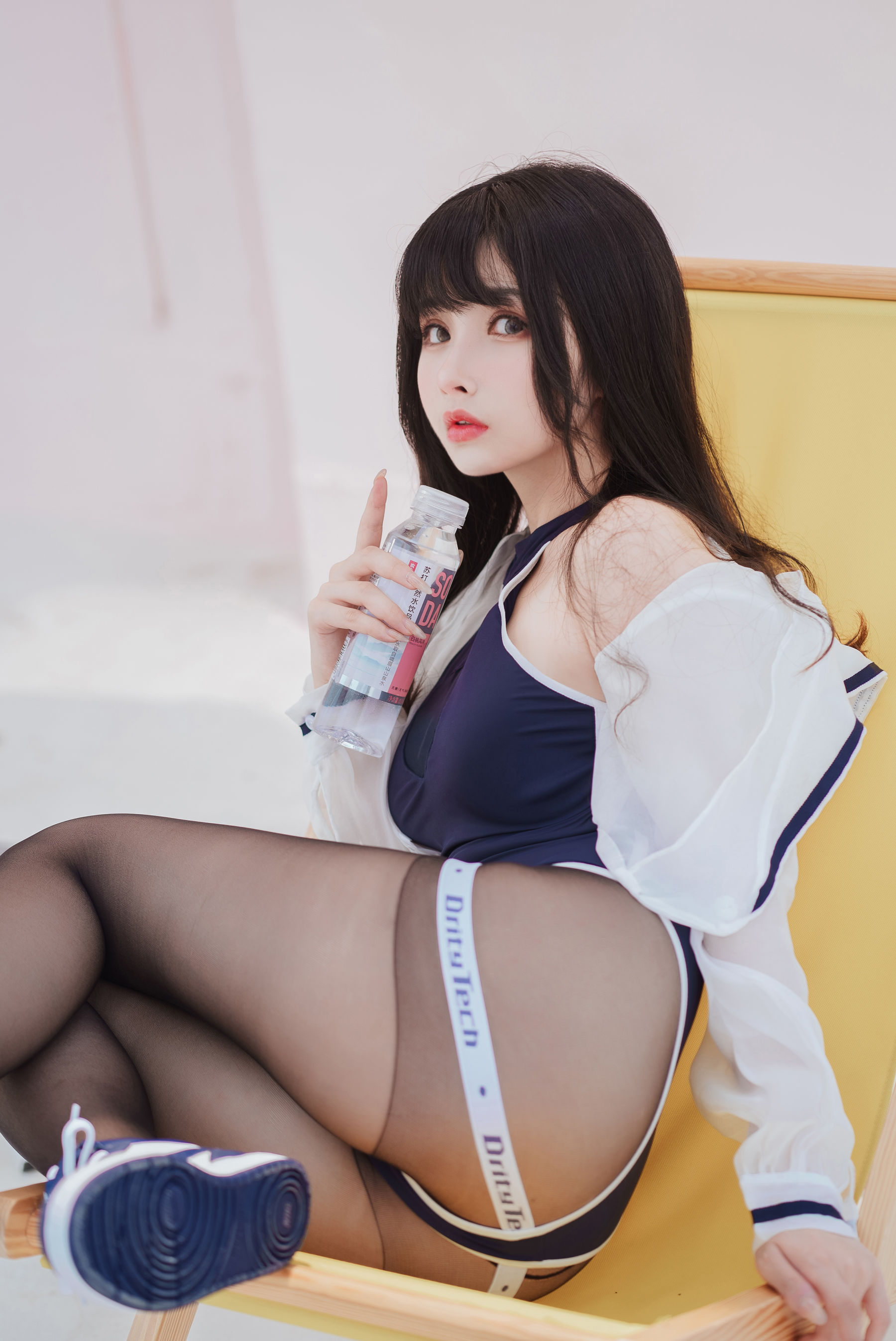 图片[4]-[COSPLAY]rioko凉凉子 – 天台竞泳-看套图